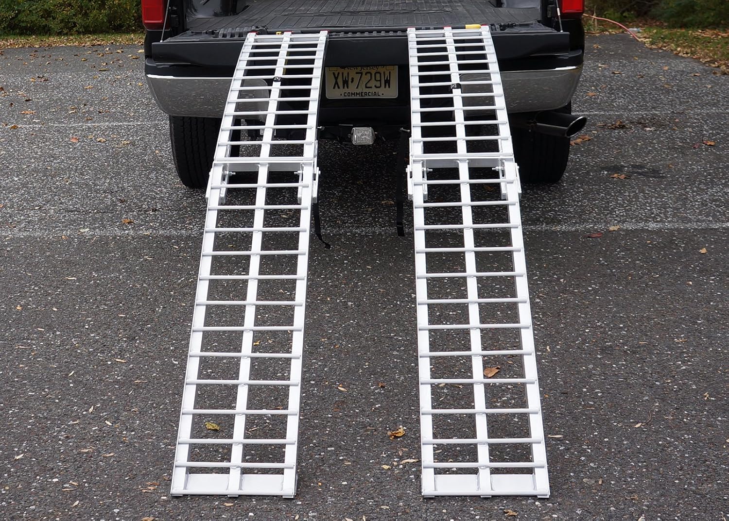 Five Star Ramps 7 ft Arched Aluminum Collapsing Runner Ramp USA, 712F-2 One Pair