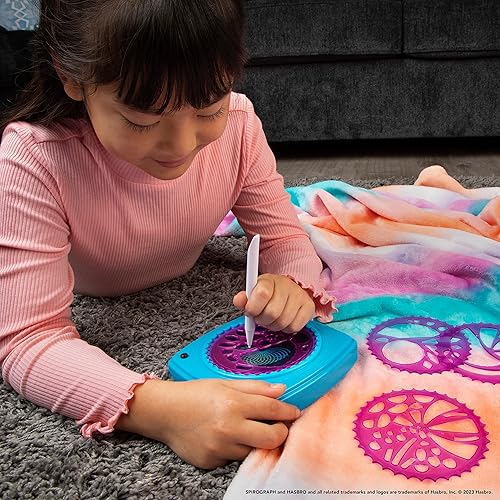 Miniatura 5 de Spirograph Doodle Pad - Artes y manualidades, arte para rascar, tableta de escritura LCD para niños, juguetes para niños, suministros de arte, kit