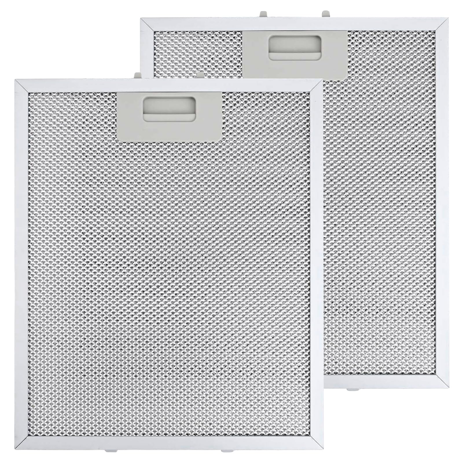 2 pièces 260mm x 230mm Filtre Hotte Aspirante pour Hotte Aspirante AEG Blancs Grande Capacité de Stockage d'huile Résistance aux Hautes Températures Pièce de Rechange 5 Couches