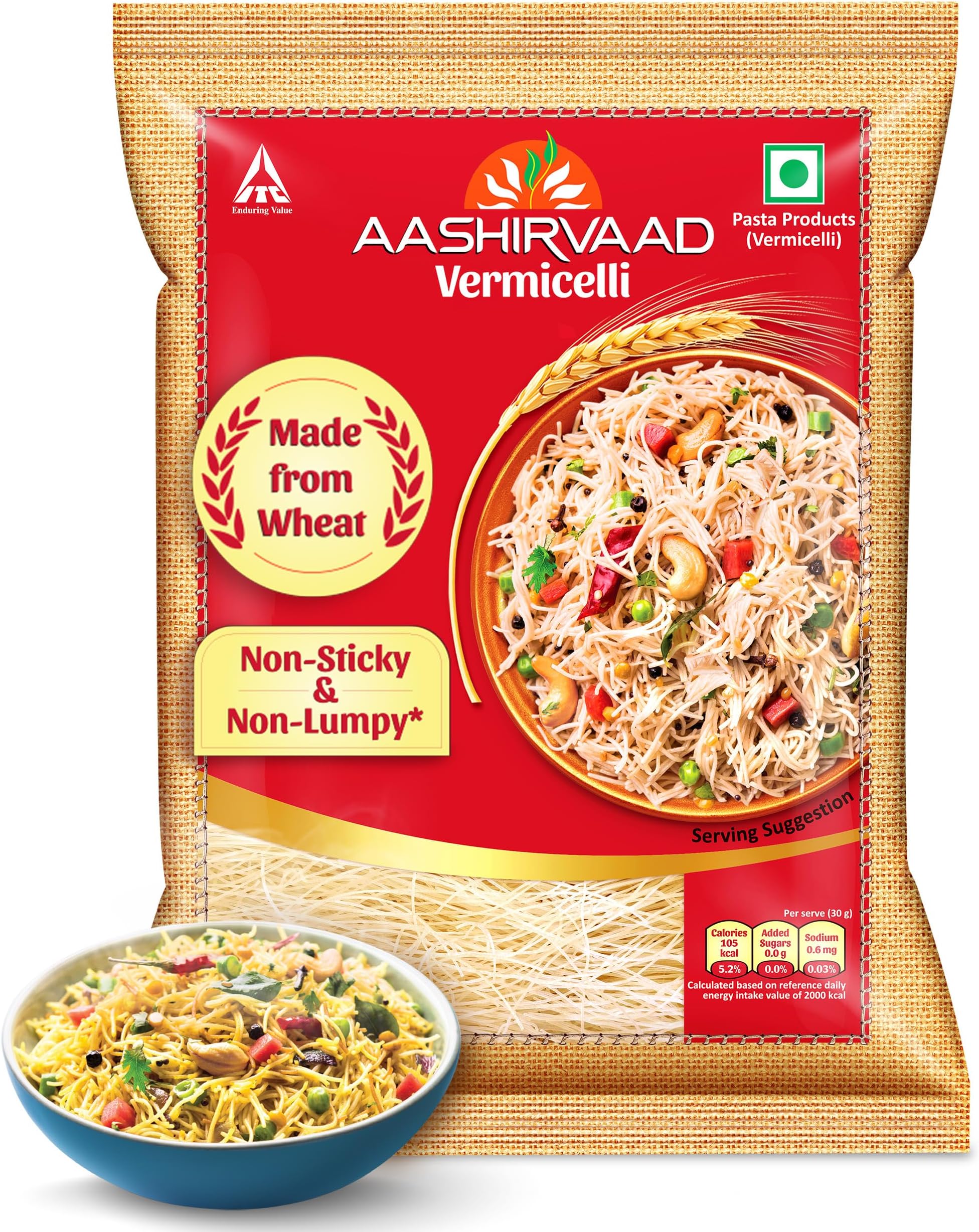 Aashirvaad Vermicelli, Made from Wheat, 400g