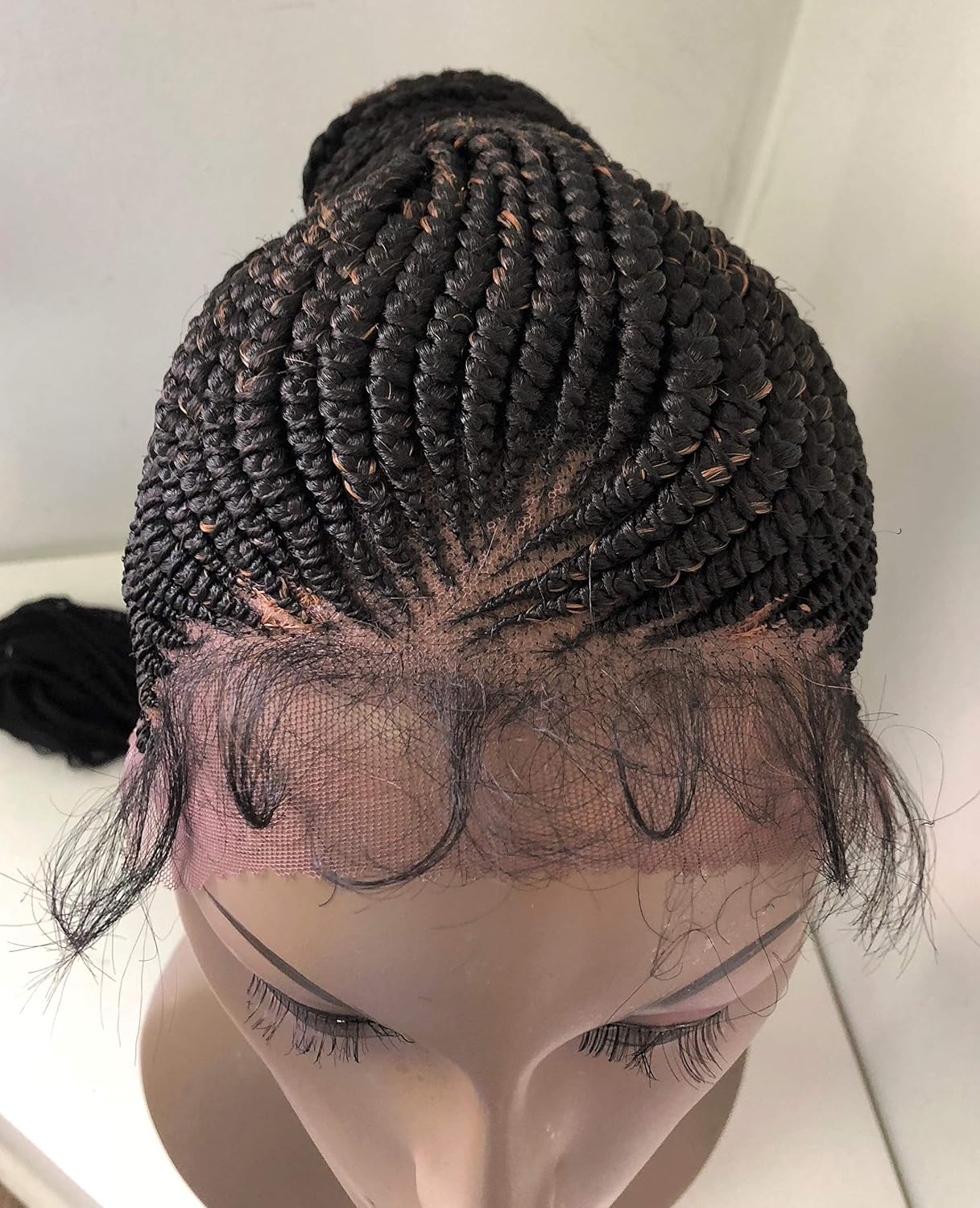 Cornrowed Full Lace Wig
