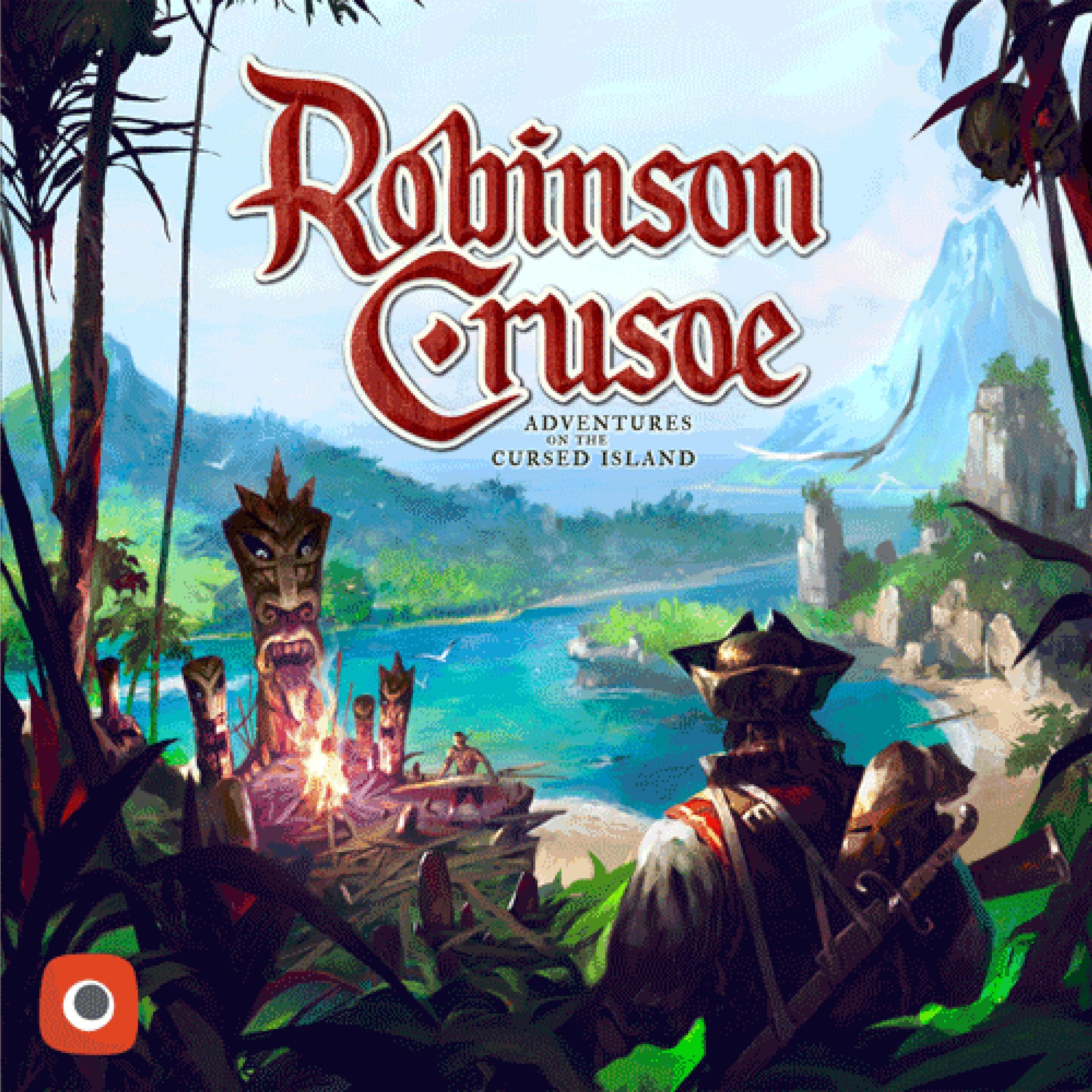 Pendragon - Robinson Crusoe Collector Edition - Gioco da Tavolo Italiano | Avventuroso, Esplorativo, Cooperativo o Solitario, 1-4 Giocatori, 14+