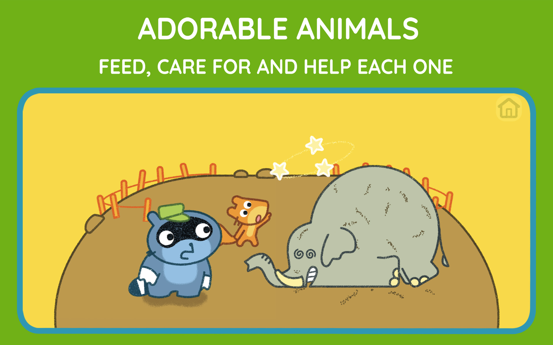 Pango Zoo - Animal Care - Explore, feed and help animals in a