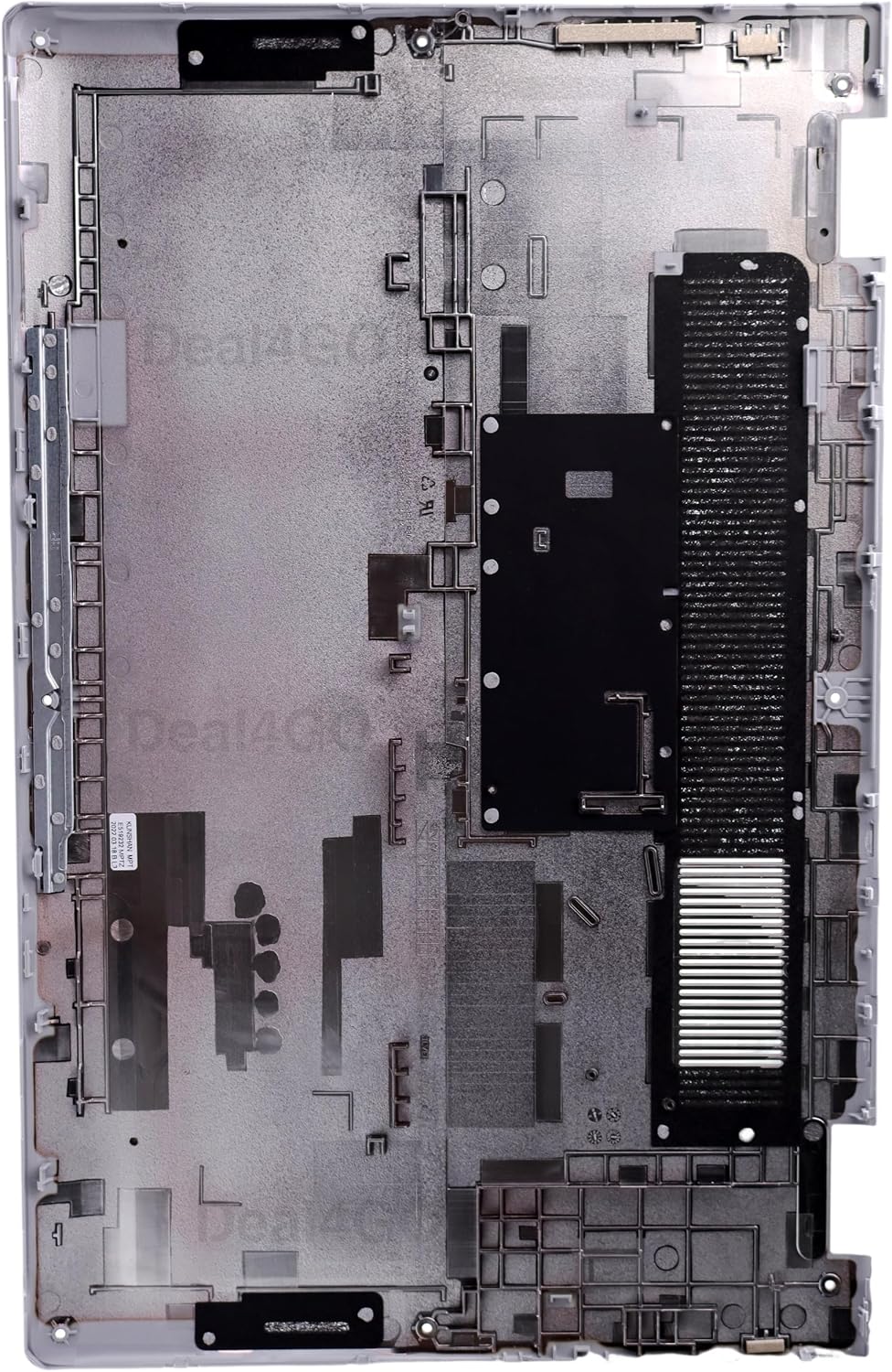 Deal4GO Lower Bottom Case Base Enclosure Cover 96YX9 096YX9 W/O Copper Foil Replacement for Dell Inspiron 3510 3511 3530 3515 3520 3525 - Silver