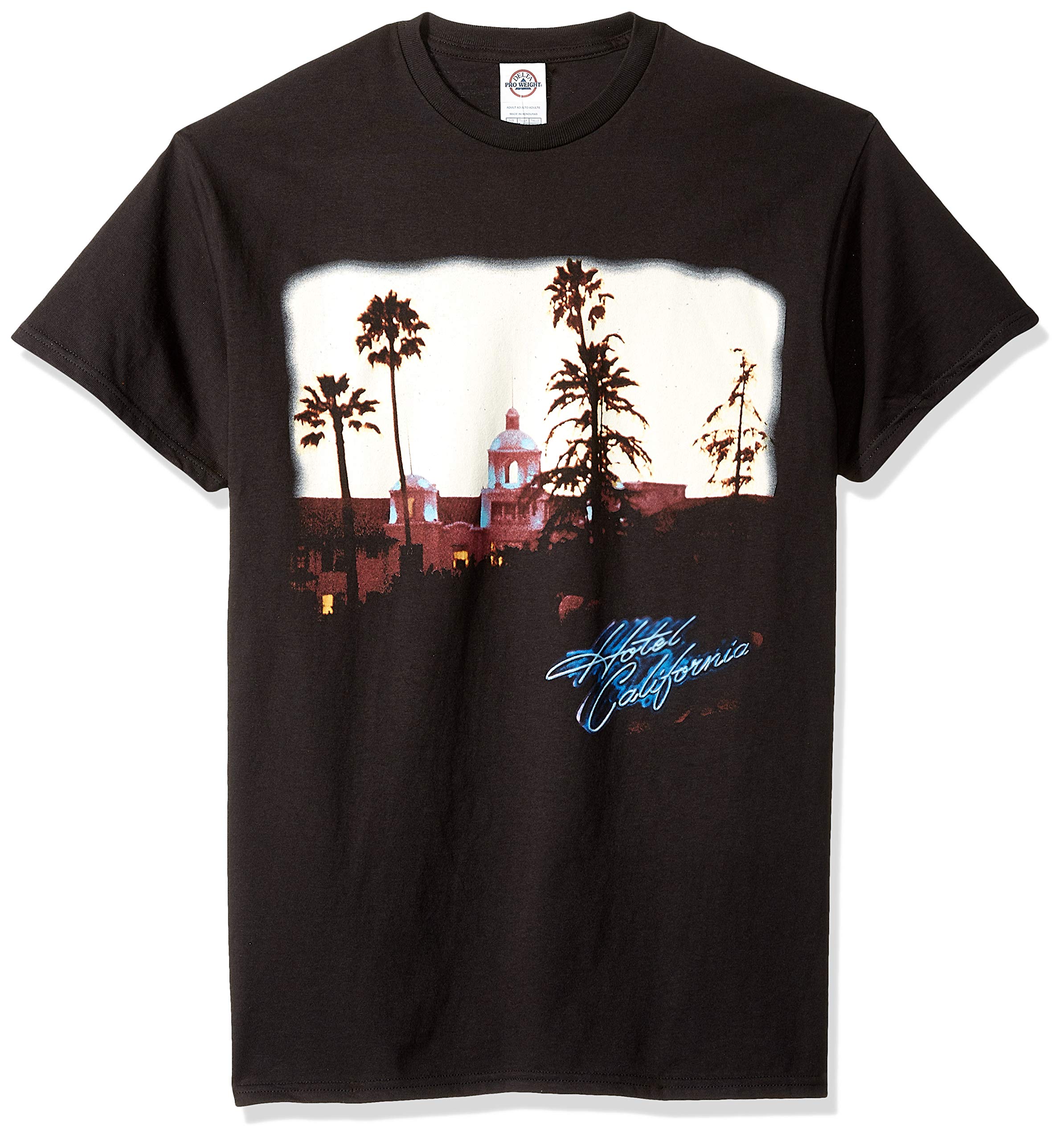 Old Glory - The Eagles - Mens Hotel California T-Shirt 2X-Large Black