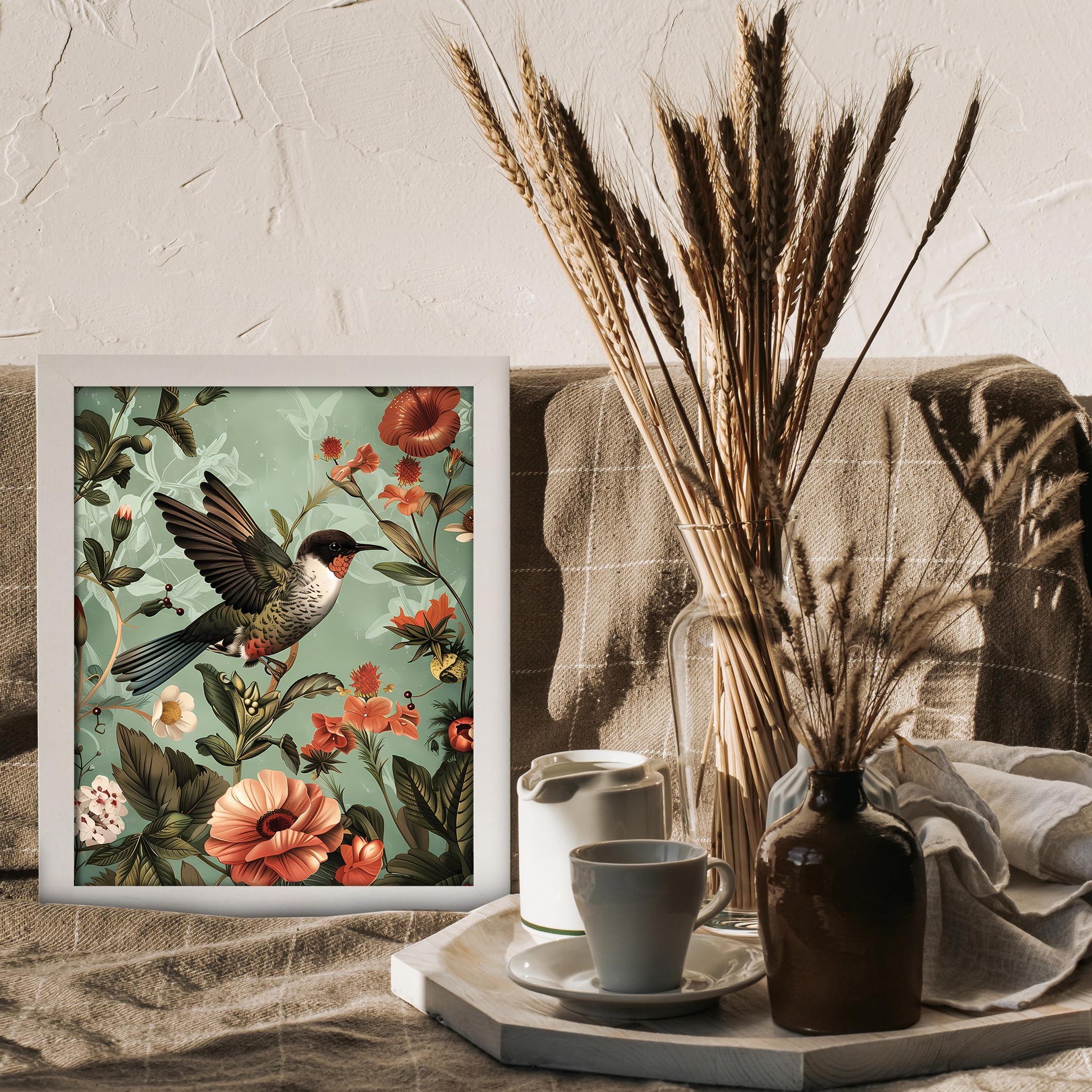 Tela floreale su misura di arte decorativa moderna decorazione della parete del