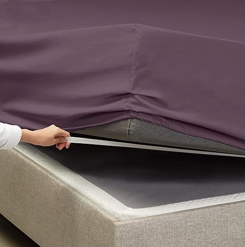 Miniatura 5 de Empyrean Bedding - Sábanas bajeras tamaño Queen, con sábana de cajón extra profunda Juego de sábanas bajeras extra profundas, de 24 pulgadas, con 2