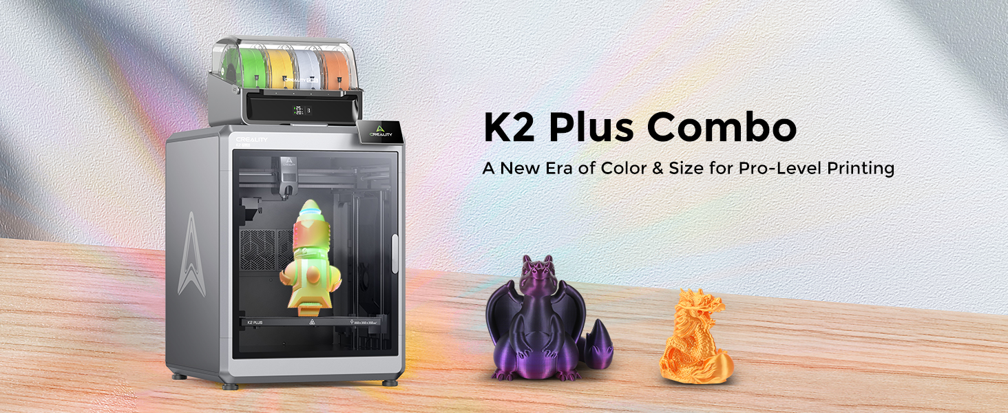 Creality K2 Plus Combo 3D Printer, Multicolor Printing with