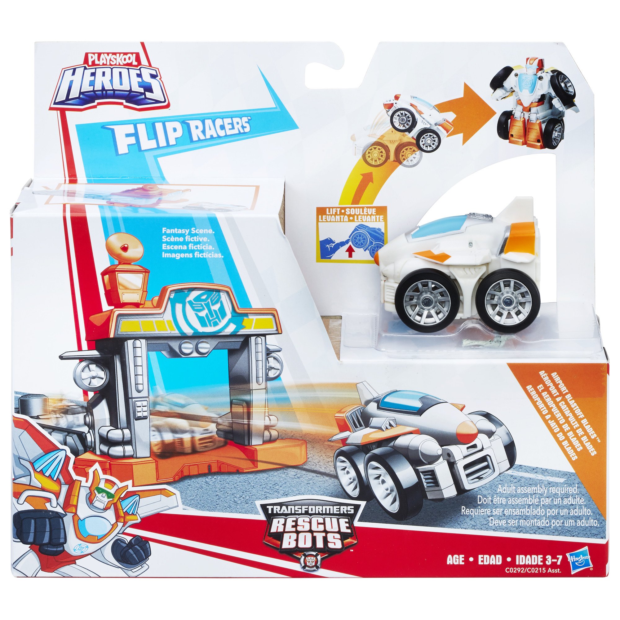 Amazon.com: Playskool Heroes Transformers Rescue Bots Flip Racers