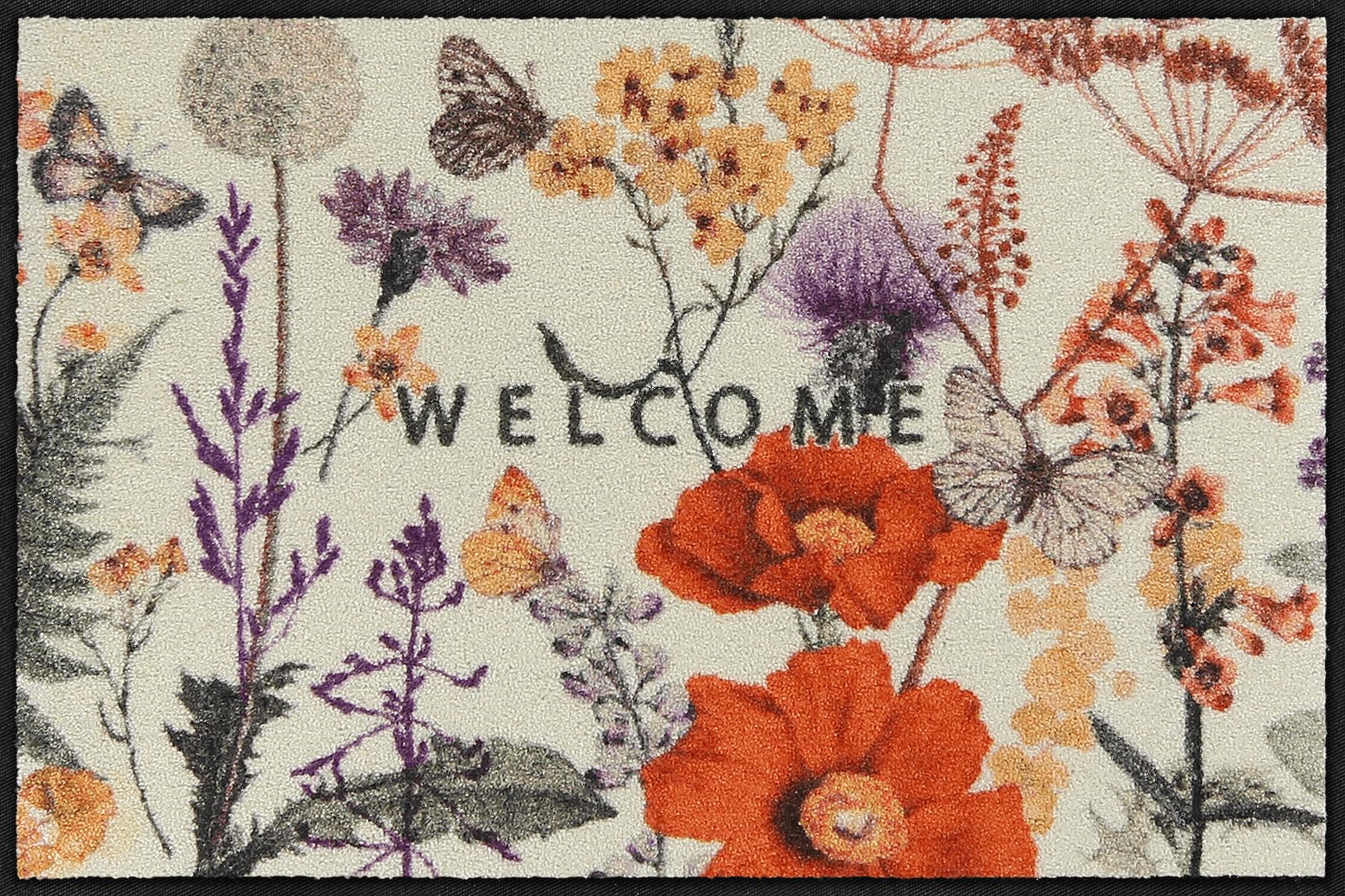 Salonloewe Fussmatte Late Summer I Schmutzfangmatte & Fußabtreter für Innen 50 x 75 cm