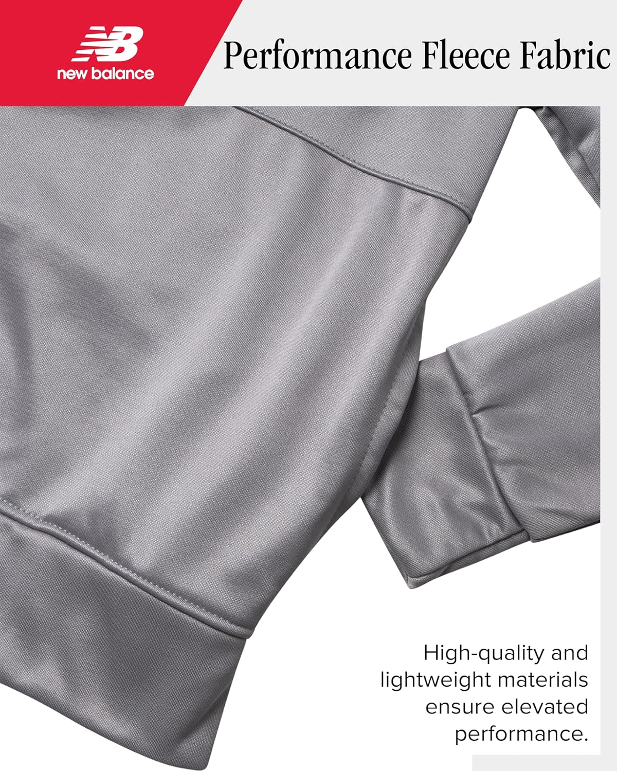 New Balance Boys Pants Set - 3 Piece Boys Pullover Hoodie Jogger Pants and Graphic Tee Outfit for Boys & Toddlers (2T-12) - Image 3