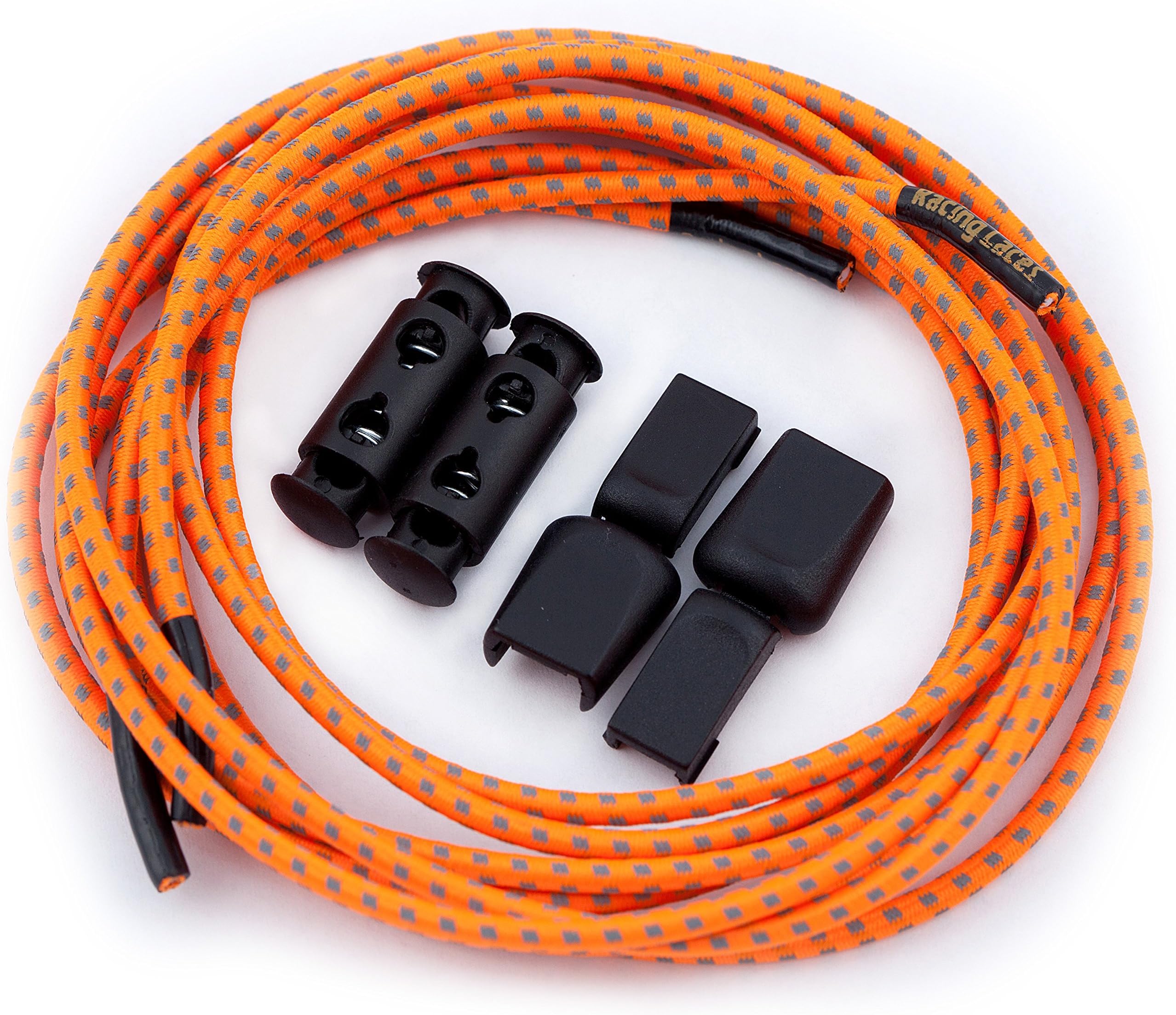 Elastic No Tie Shoe Laces | Shoelaces for Toddlers and Kids | Reflective Shoelaces for Running Shoes