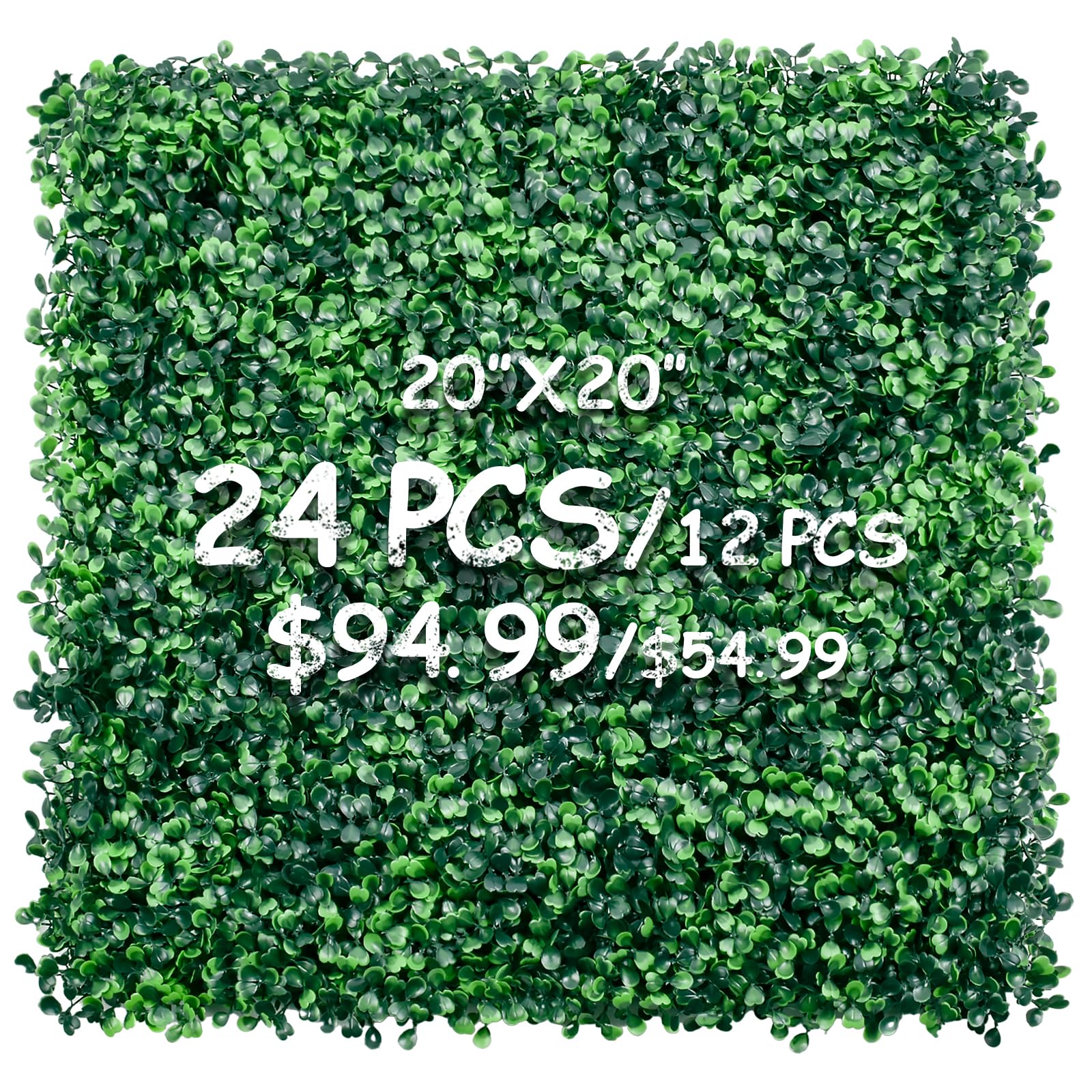 Decwin Boxwood Hedge Panels 24 Pack