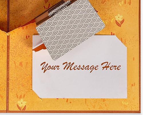 Miniatura 5 de Paper Love Tarjeta desplegable de follaje de otoño 3D, para otoño, Acción de Gracias, Halloween, Gracias, pensando en ti o simplemente porque - 5 x