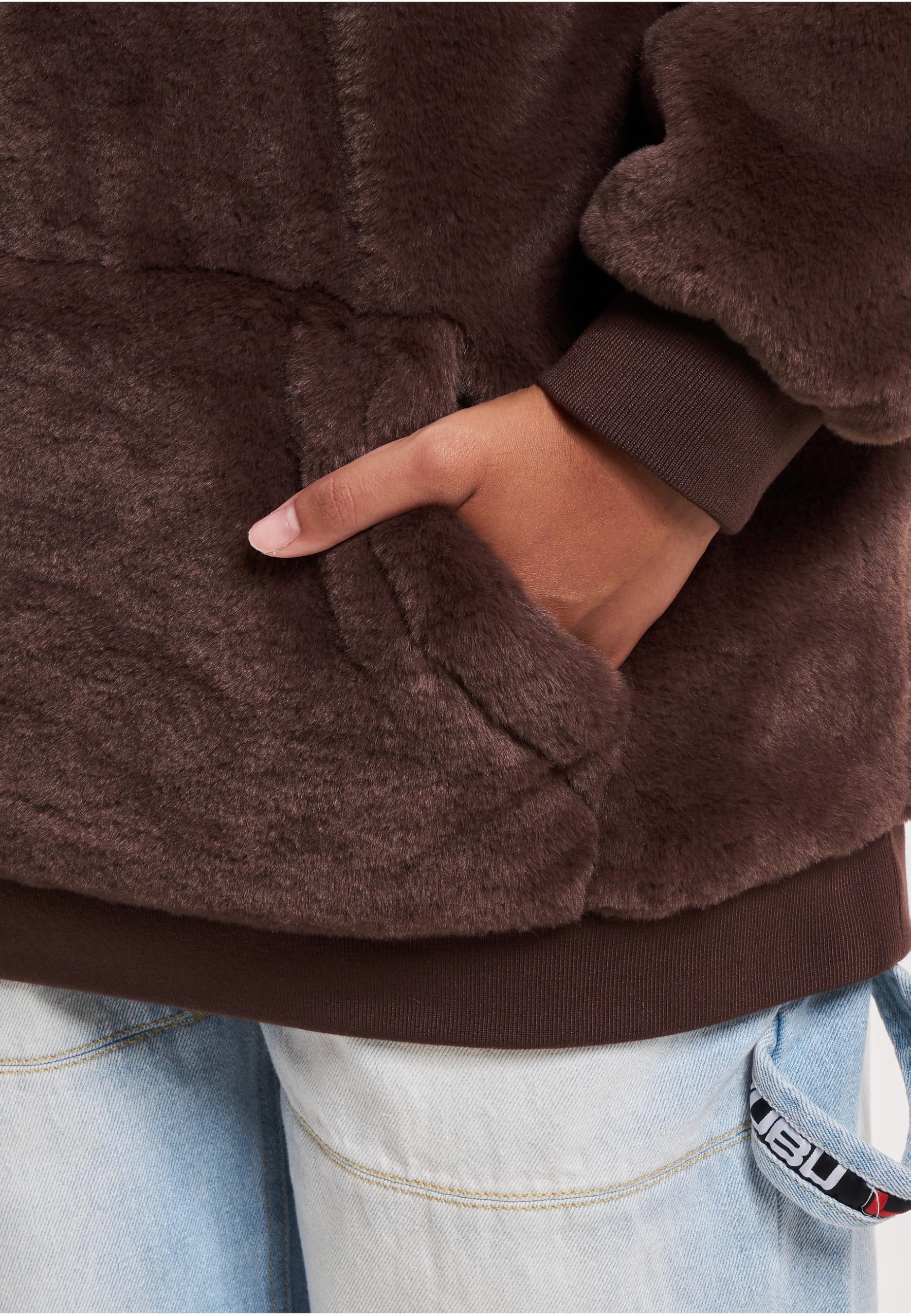 Karl Kani KW234-039-2 KK Varsity Robe à capuche végétalienne pour femme
