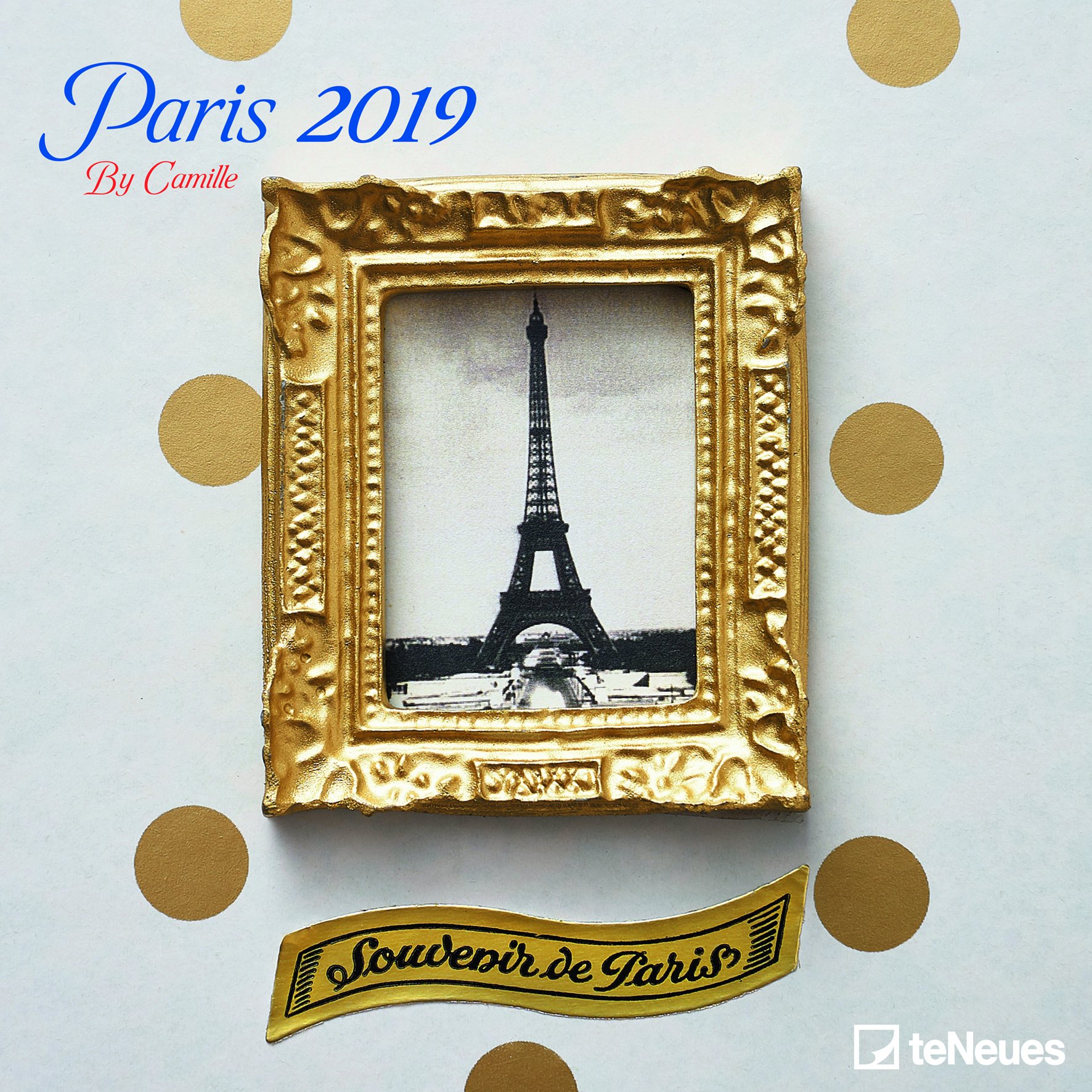 Paris by Camille 2019: Broschürenkalender Camille