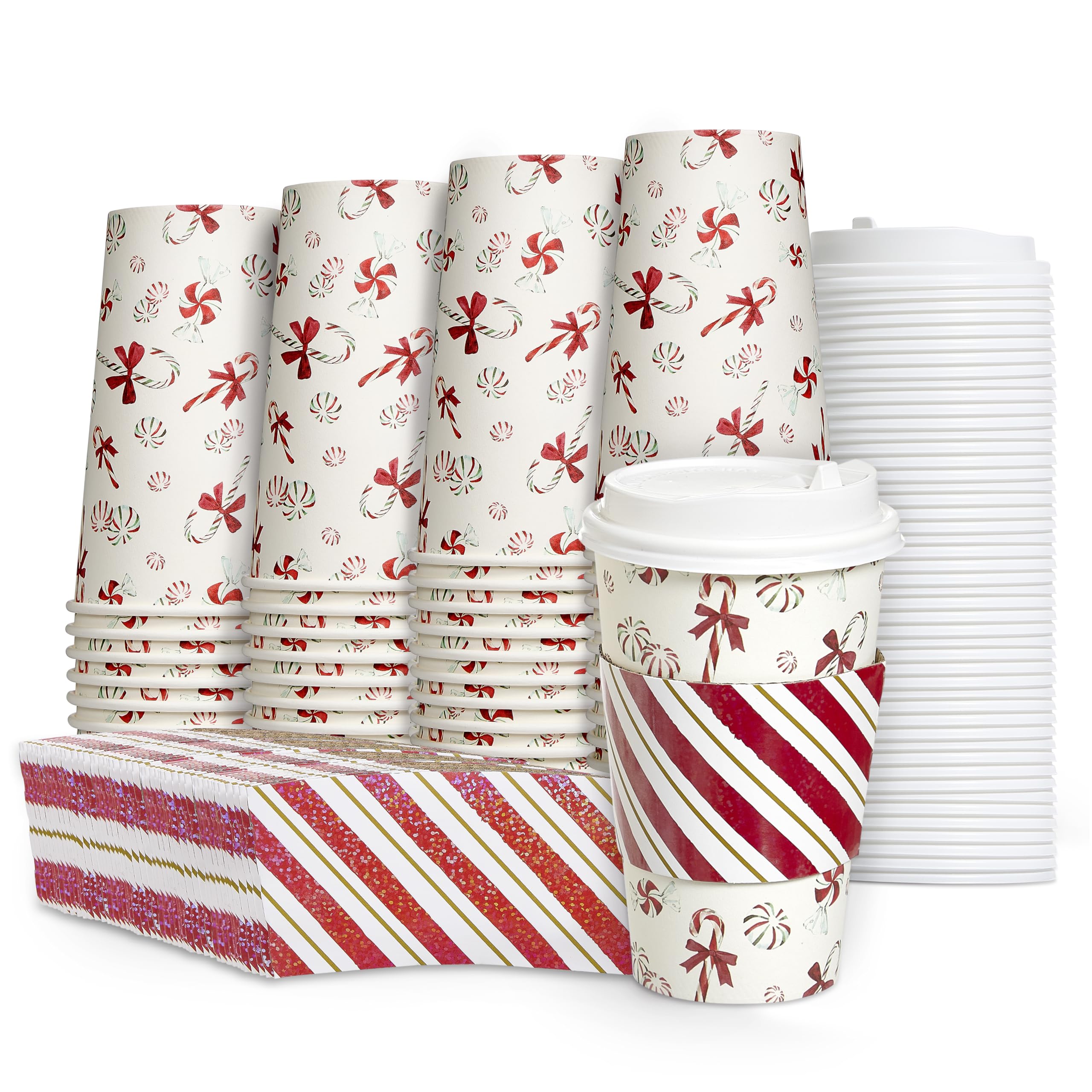 Gobelets jetables robustes Papyrus anti-fuite pour service de table sans casse