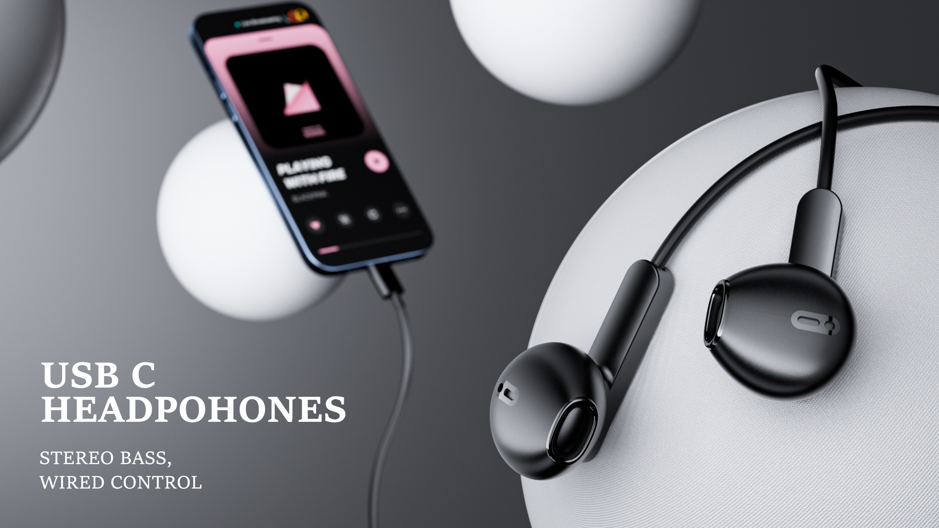 Hoe verbind je een koptelefoon of oordopjes met een usb-c-aansluiting