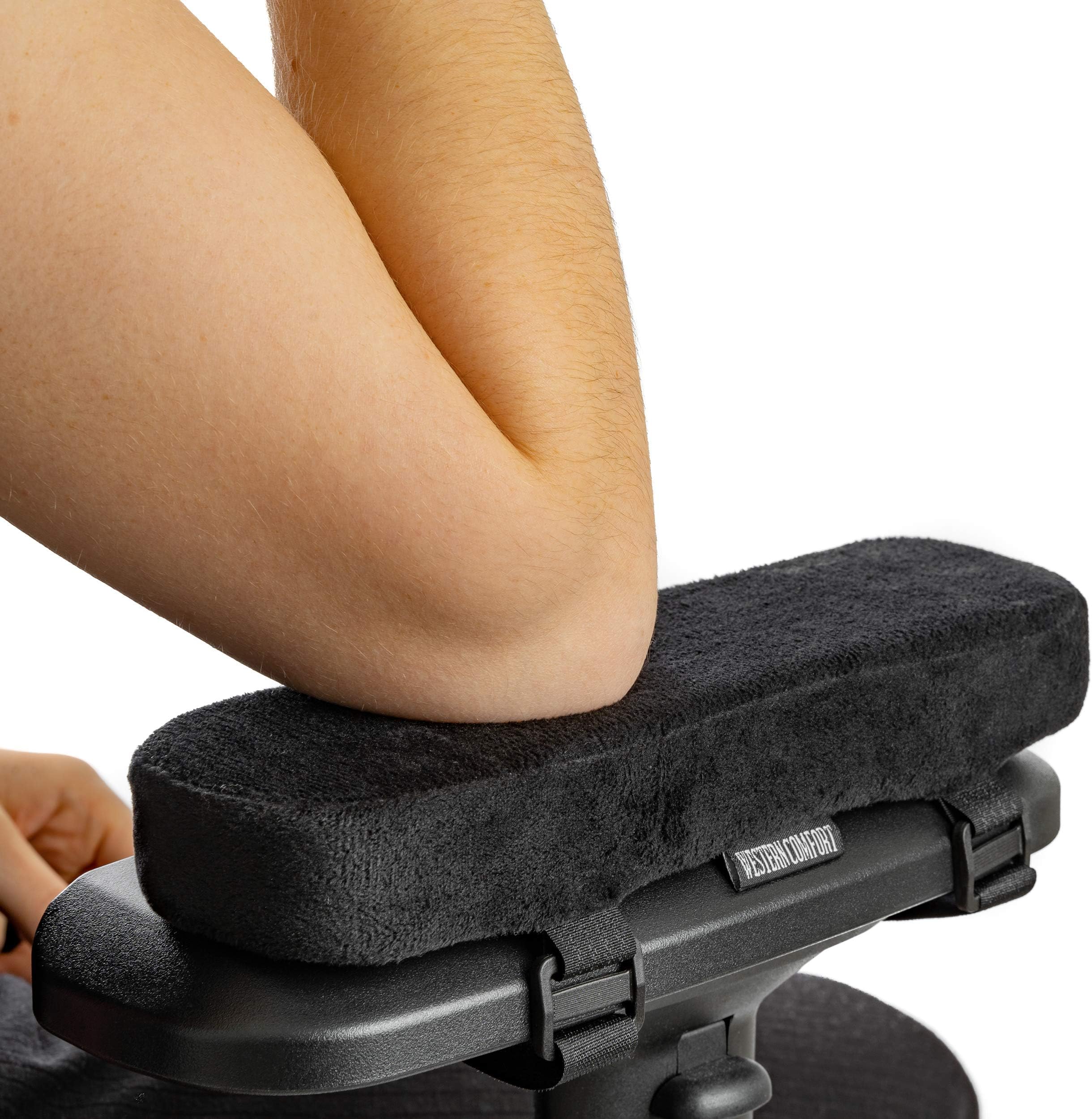 Thick Chair Armrest Pads - Desk Chair Arm Pads - Office Chair Arm Pads - Arm Rest Pillow - Armrest Pads for Office Chair - Gaming Chair Arm Pads Cushion Covers - Set of 2