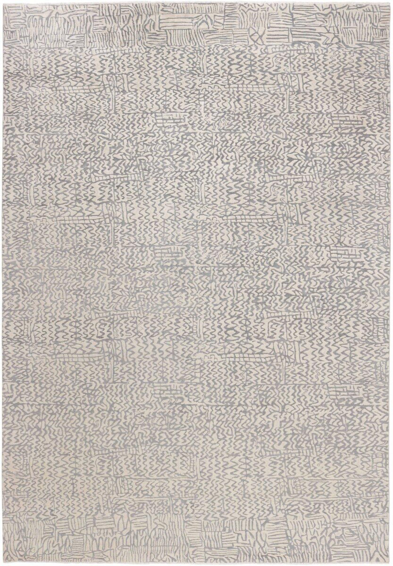 Tapis d'Orient Sindhi noué à la main en Inde 150x230 cm d'exception