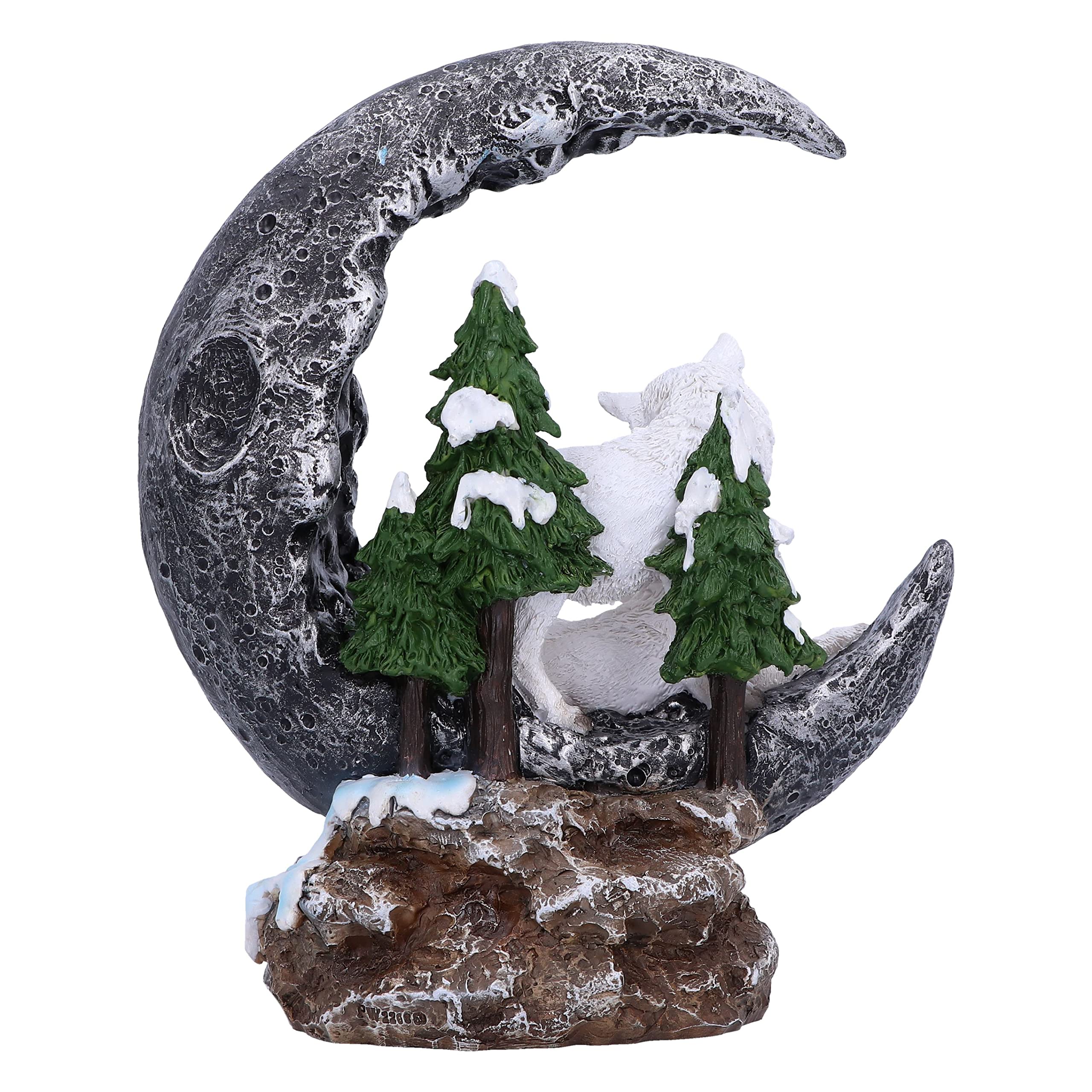 Demons & Merveilles - Beeldje - Wolf And Pin Up Girl book ends (2) - resin