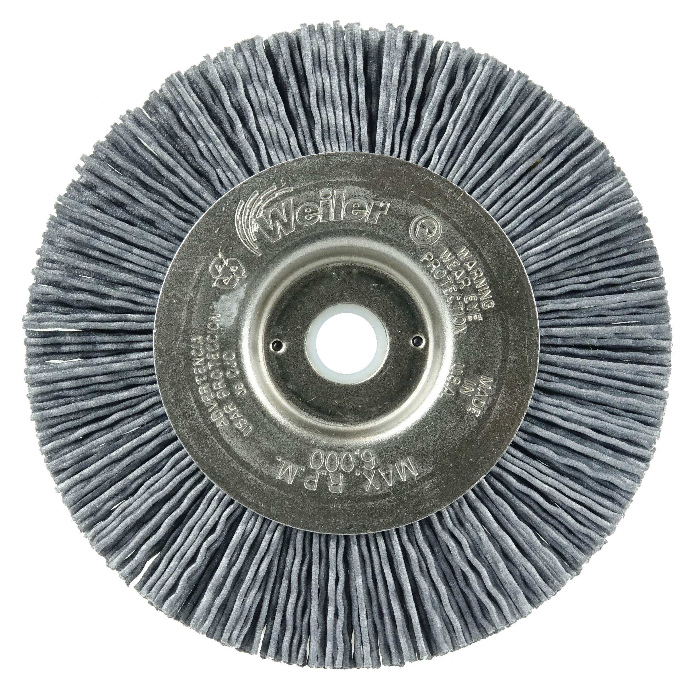 Roue Nylox Weiler 31124 ébavurer les angles étroits sans rayer métal - 4