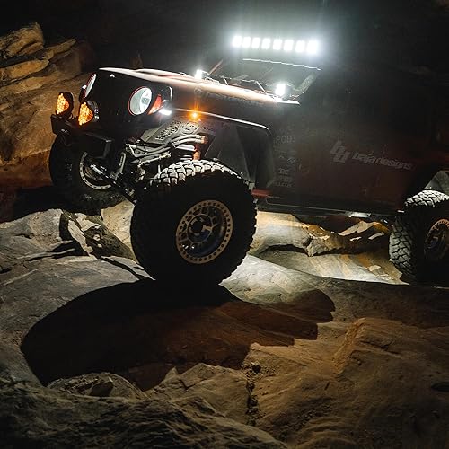 Miniatura 4 de Baja Designs 398050 - Luz LED de roca, color negro