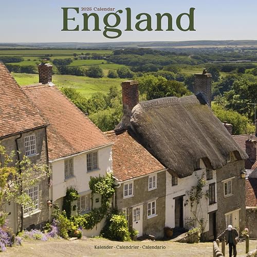 England 2025 Square Wall Calendar | Travel, Calendar: Original Avonside-Kalender [Mehrsprachig] [Kalender]