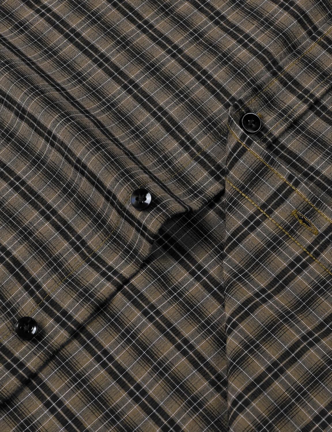 JEMITOP Men's Transitional Weather Slim Fit Long Sleeve Button Down Shirt Business Casual Dress Shirts with Pocket - Image 5