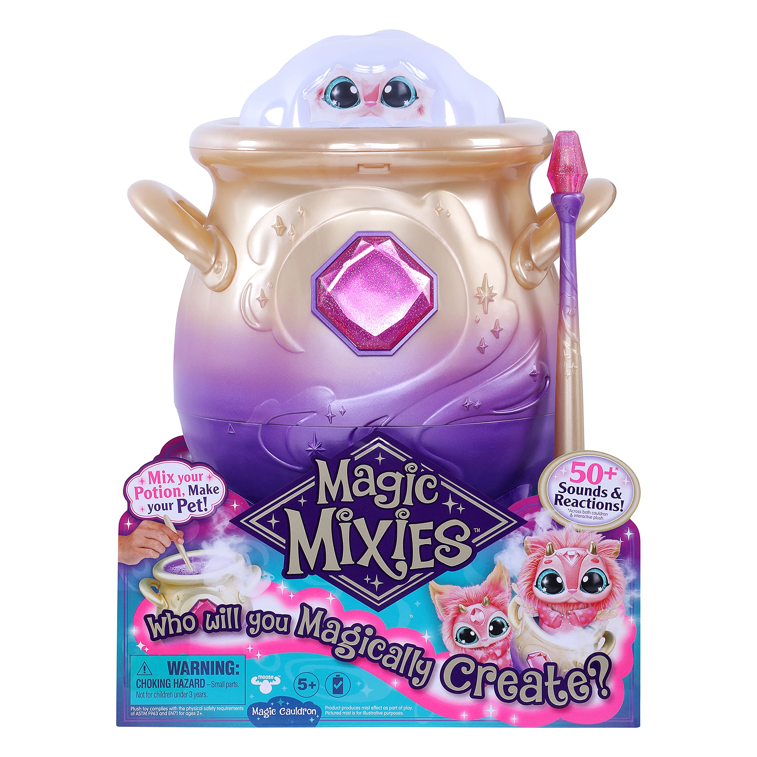 Amazon.co.jp: Magic Mixies – Magic Cauldron – ピンク (30291 