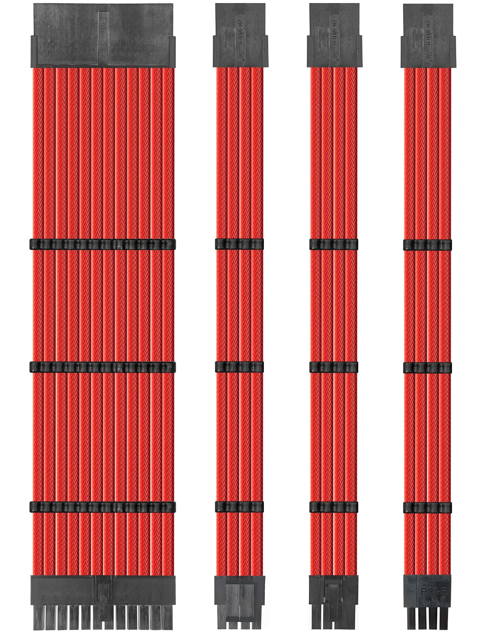 Sleeve câble 50 cm red UpHere pour customisation PC - 8