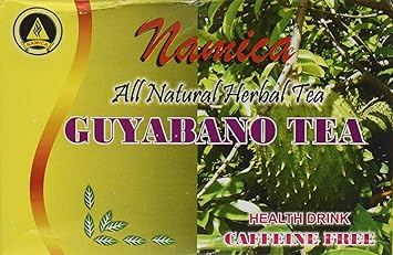 Amazon Com Namica Guyabano Herbal Tea 100 All Natural Health Drink Grocery Gourmet Food Amazon Com Namica Guyabano Herbal Tea 100 All Natural Health Drink Grocery Gourmet Food
