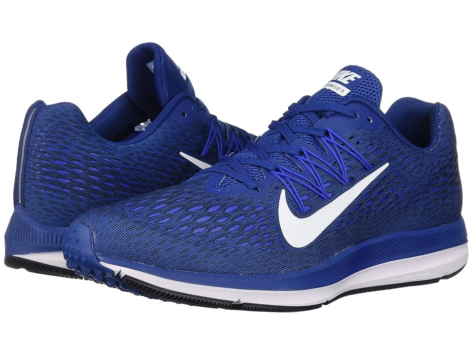 

Nike Air Zoom Winflo 5 (Gym Blue/White/Obsidian/Hyper Cobalt) Men's Running Shoes