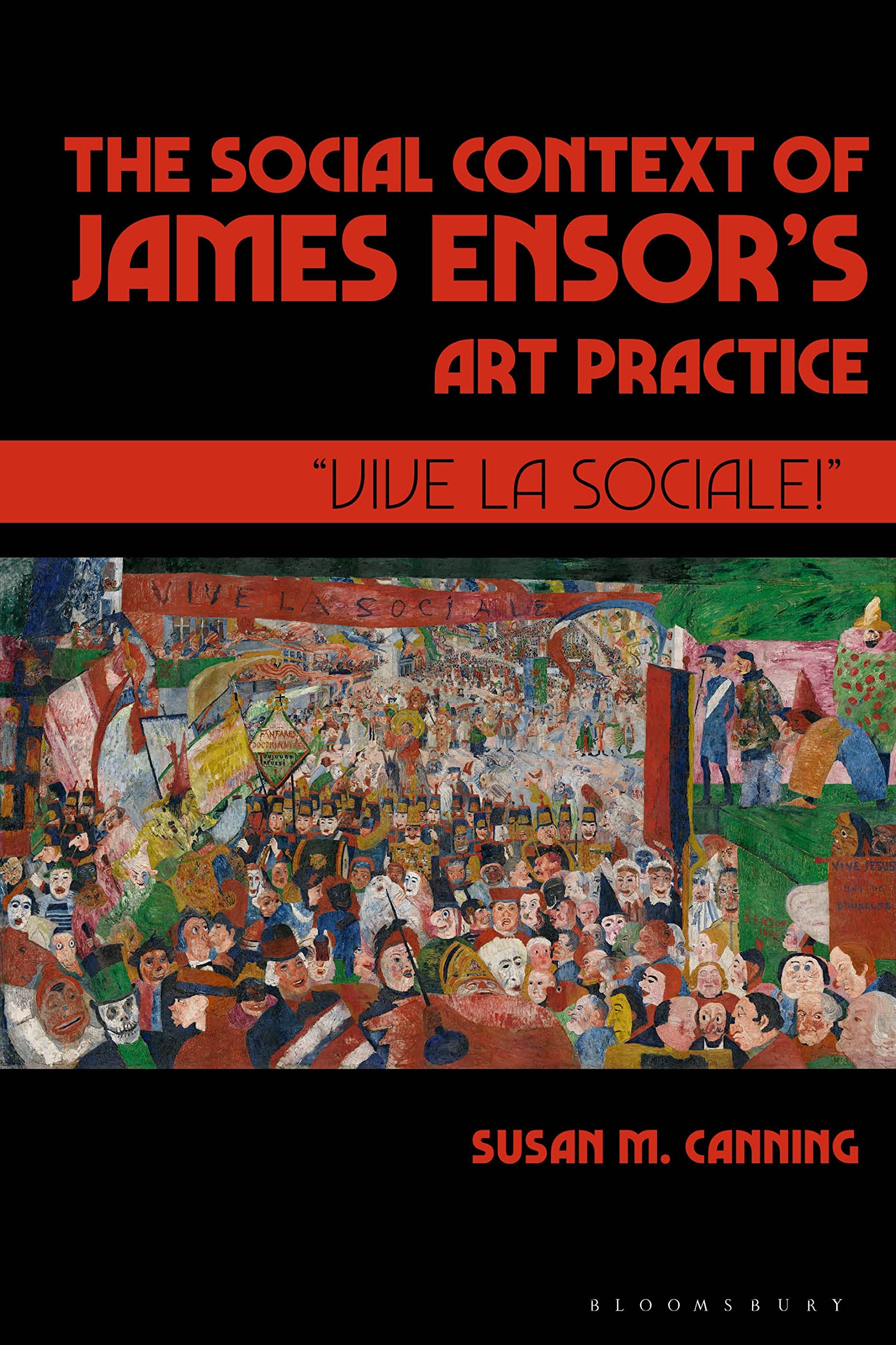 Art de James Ensor et contexte social, un beau livre pour collectionneur d'art