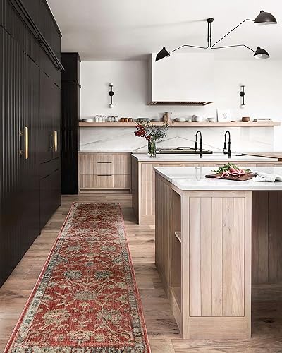 Miniatura 2 de Loloi Giada GIA-05 - Alfombra de área oriental, color rojo y rojo