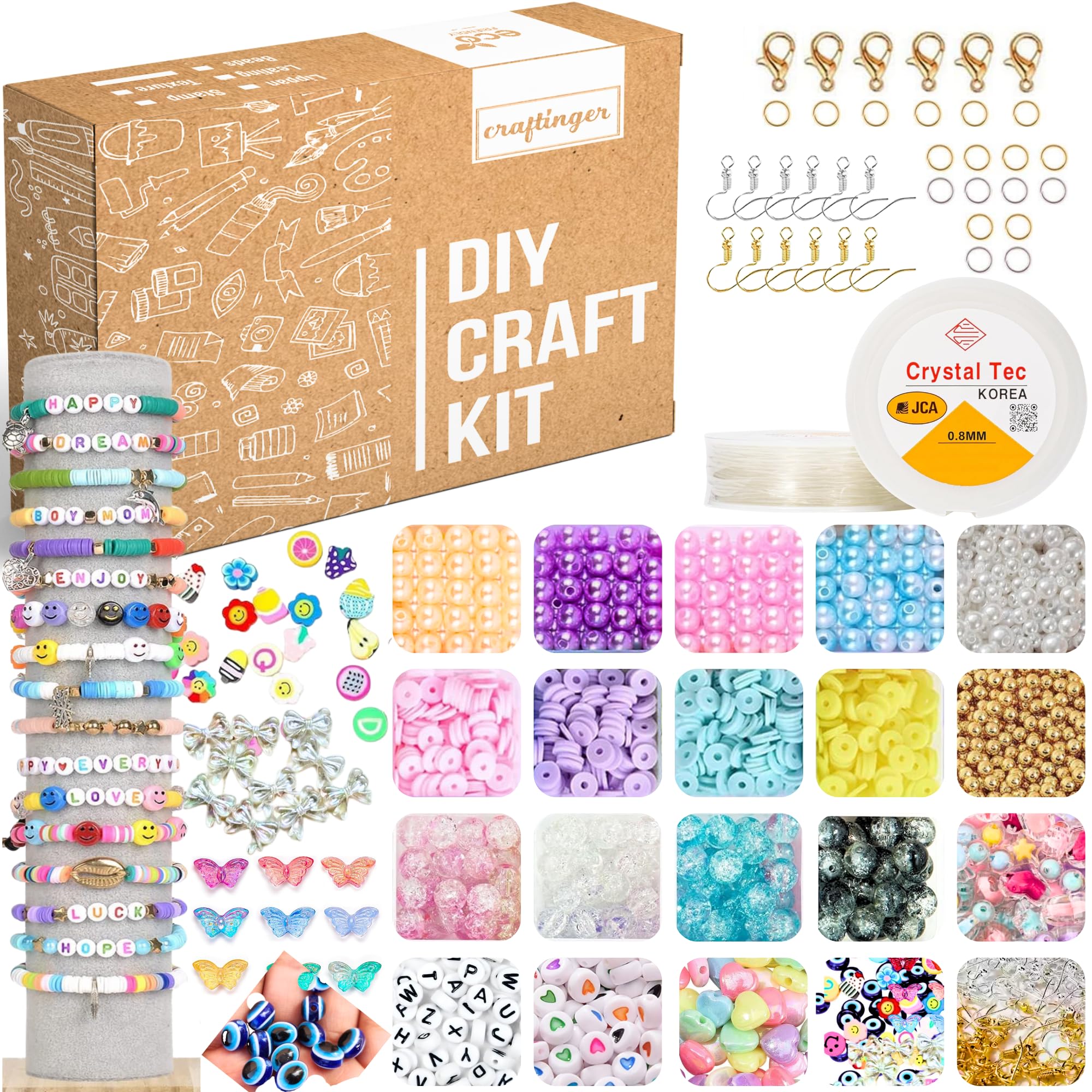 See full amazon price history chart for Craftinger Multi Beads for Jewellery Making Kit, Colorful Beads Set for Kids DIY Craft Bracelet Necklace Making, Activity Games for Girls Age 6-12 Years Old Craftinger Multi Beads for Jewellery Making Kit, Colorful Beads Set for Kids DIY Craft Bracelet Necklace Making, Activity Games for Girls Age 6-12 Years Old (B0DGKY2PM7) Amazon Price History, Amazon Price Tracker