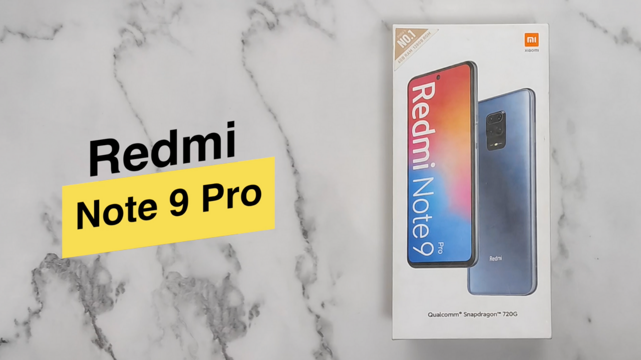 Redmi Note 9 Pro (Aurora Blue, 4GB RAM, 128GB Storage) - Latest