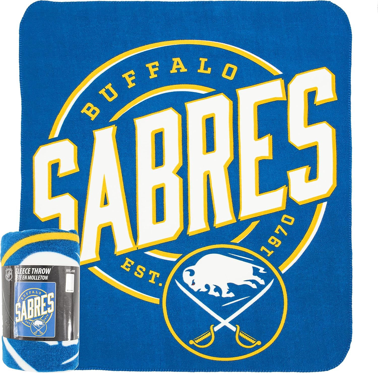 Northwest NHL Unisex-Adult Fleece Throw Blanket