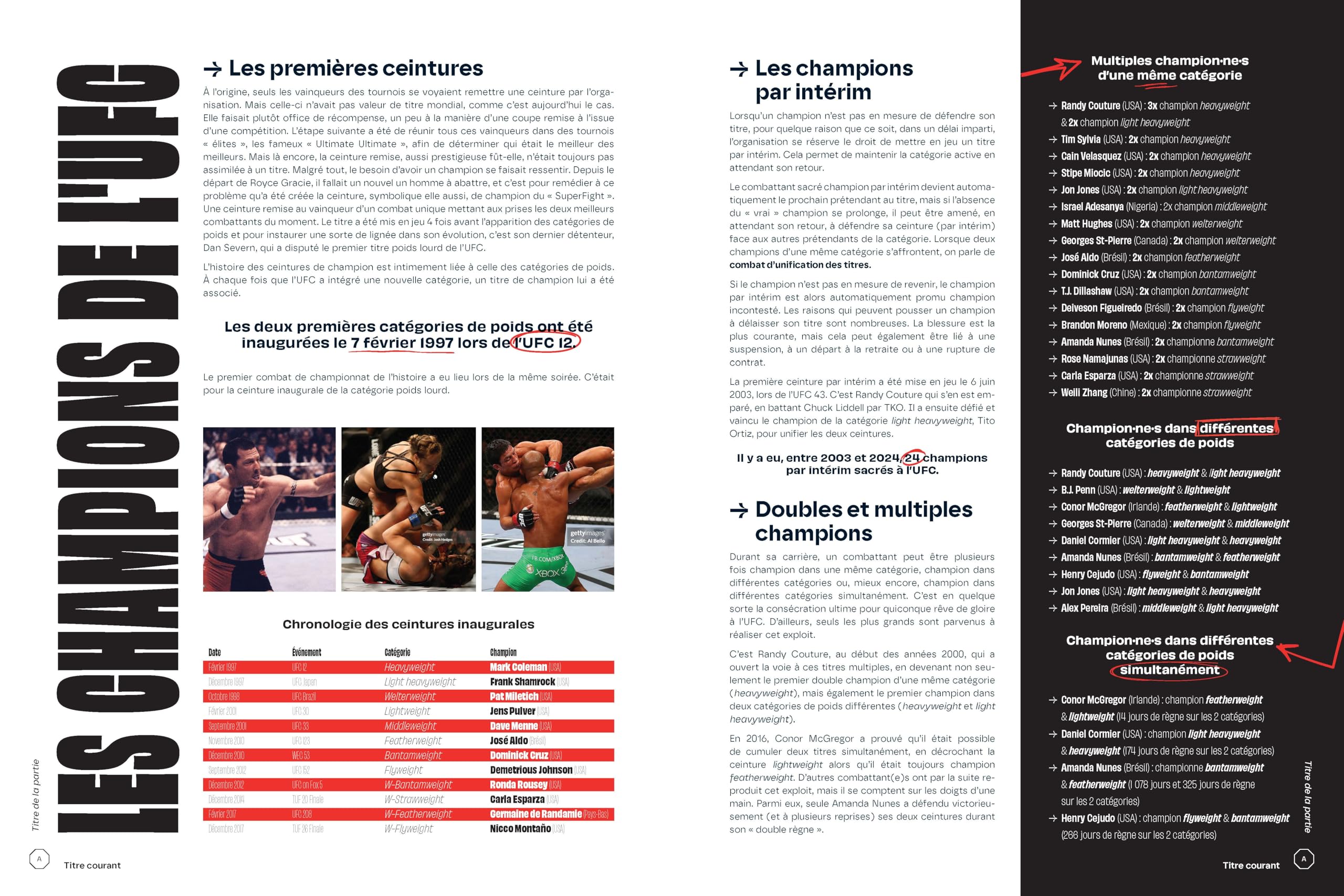 UFC - Le MMA de l'intérieur