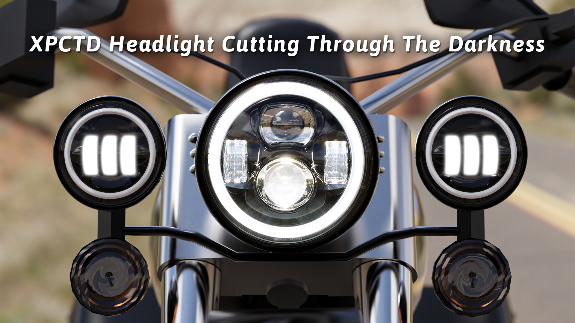 Amazon.com: XPCTD 7 Inch Motorcycle LED Headlight 4.5