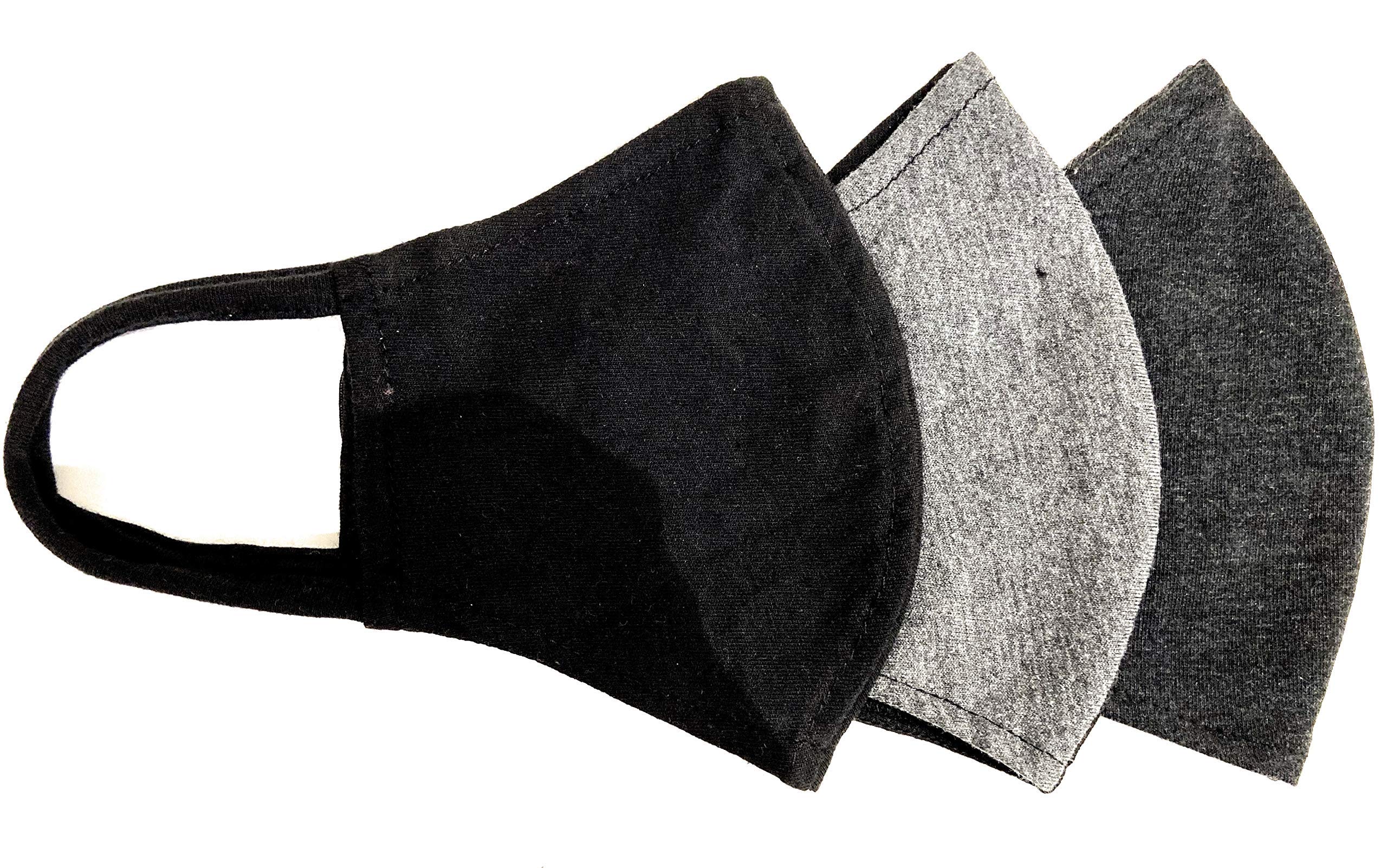 Vardi 2 PLY DUAL-TONE Reusable Washable Face Wear (Pack of 3)