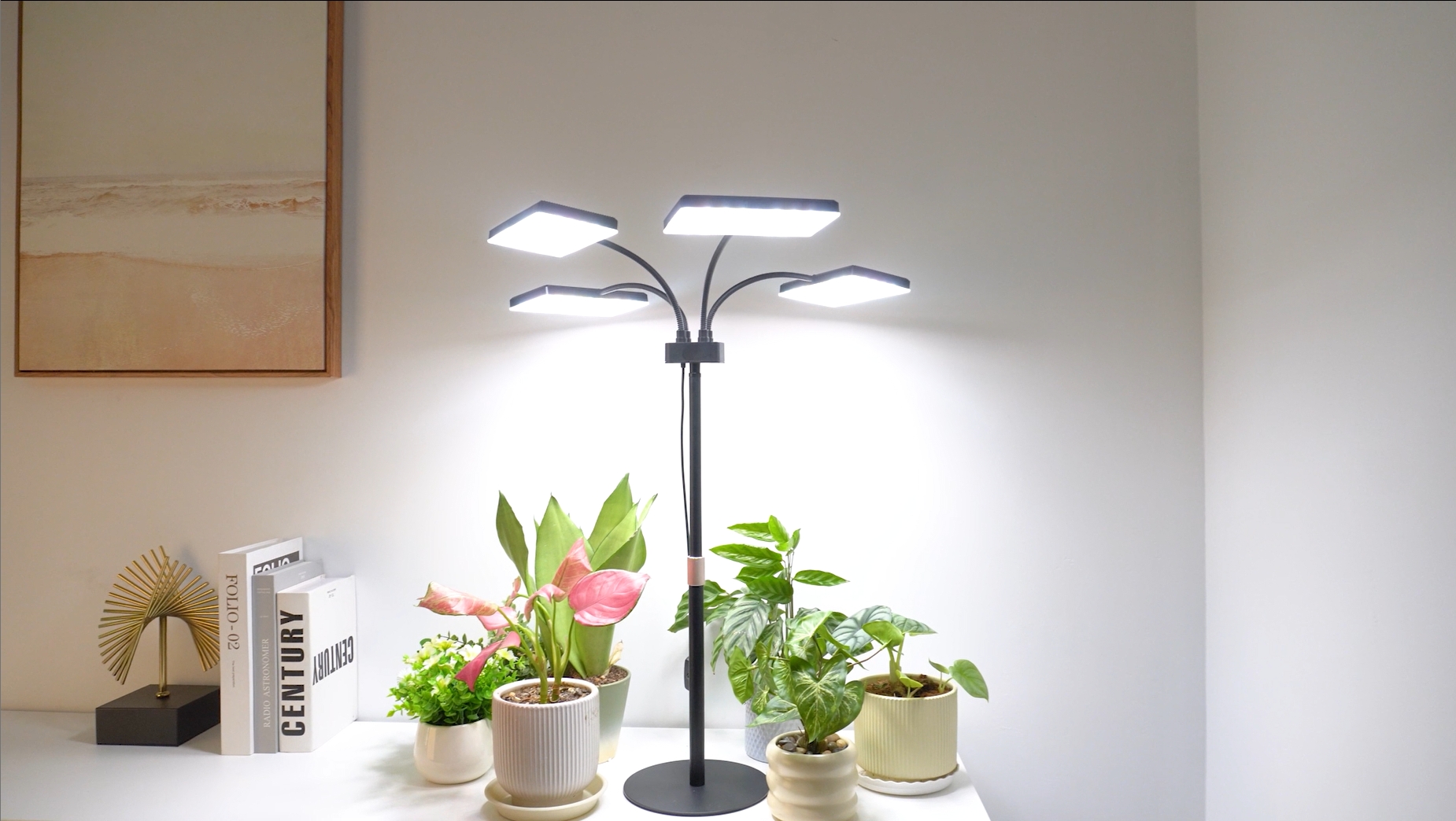 室内栽培に圧倒的な支持！！ Adjustable LED 780W+100w Amazon.com : LBW Desk Grow Light for Indoor Plants, Full Spectrum