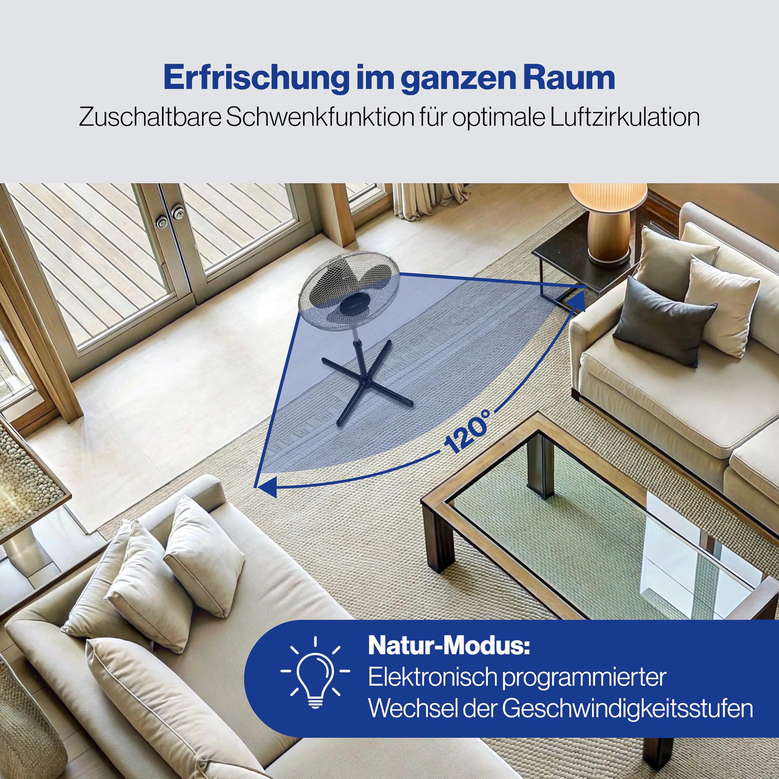 Clatronic Woonkamer ventilatoren Extra stil kopen? | Vergelijk de