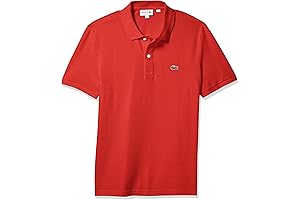 Lacoste Men's Slim Fit Legacy Classic Pique Short Sleeve Polo Shirt: Epitomizing Sophistication