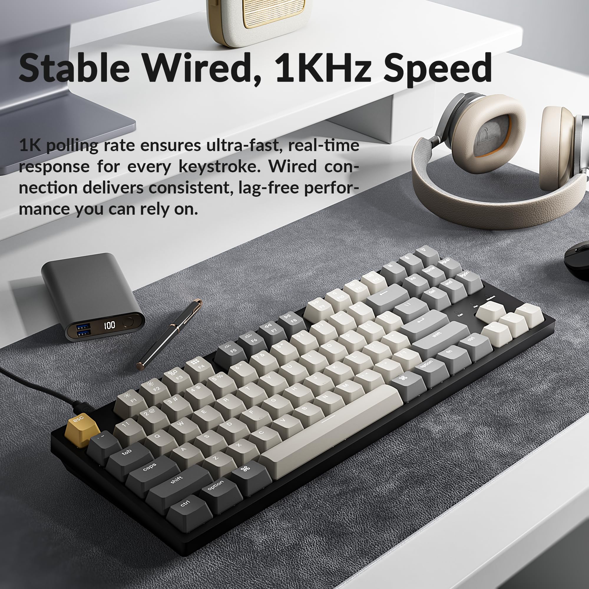 Amazon | Keychron C1 Pro TKL カスタム 有線メカニカルキーボード RGB