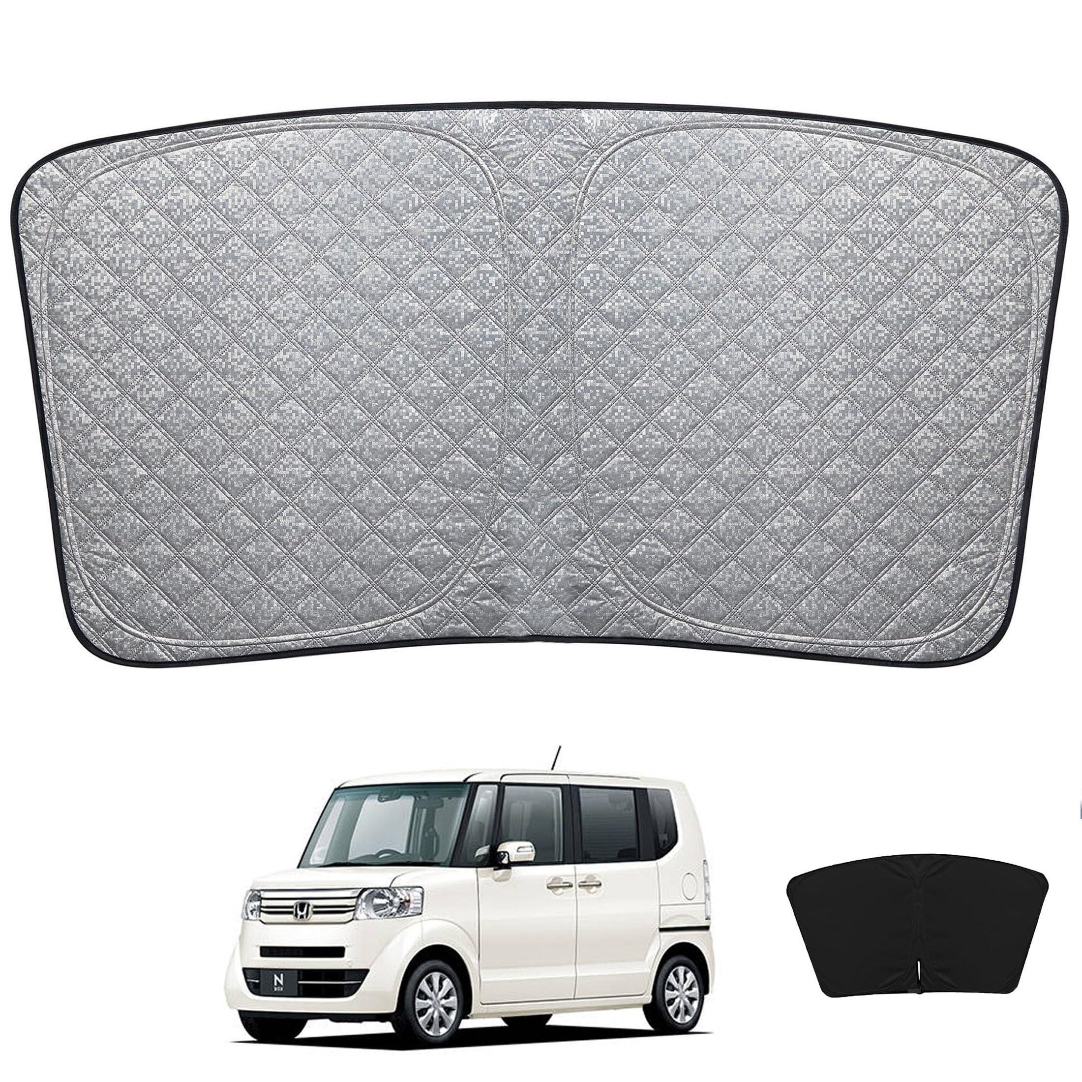 車用サンシェード& ルーフセット N-BOX JF1 JF2 Amazon | 4層構造 N-BOX N-BOX カスタム JF1/JF2 サンシェード