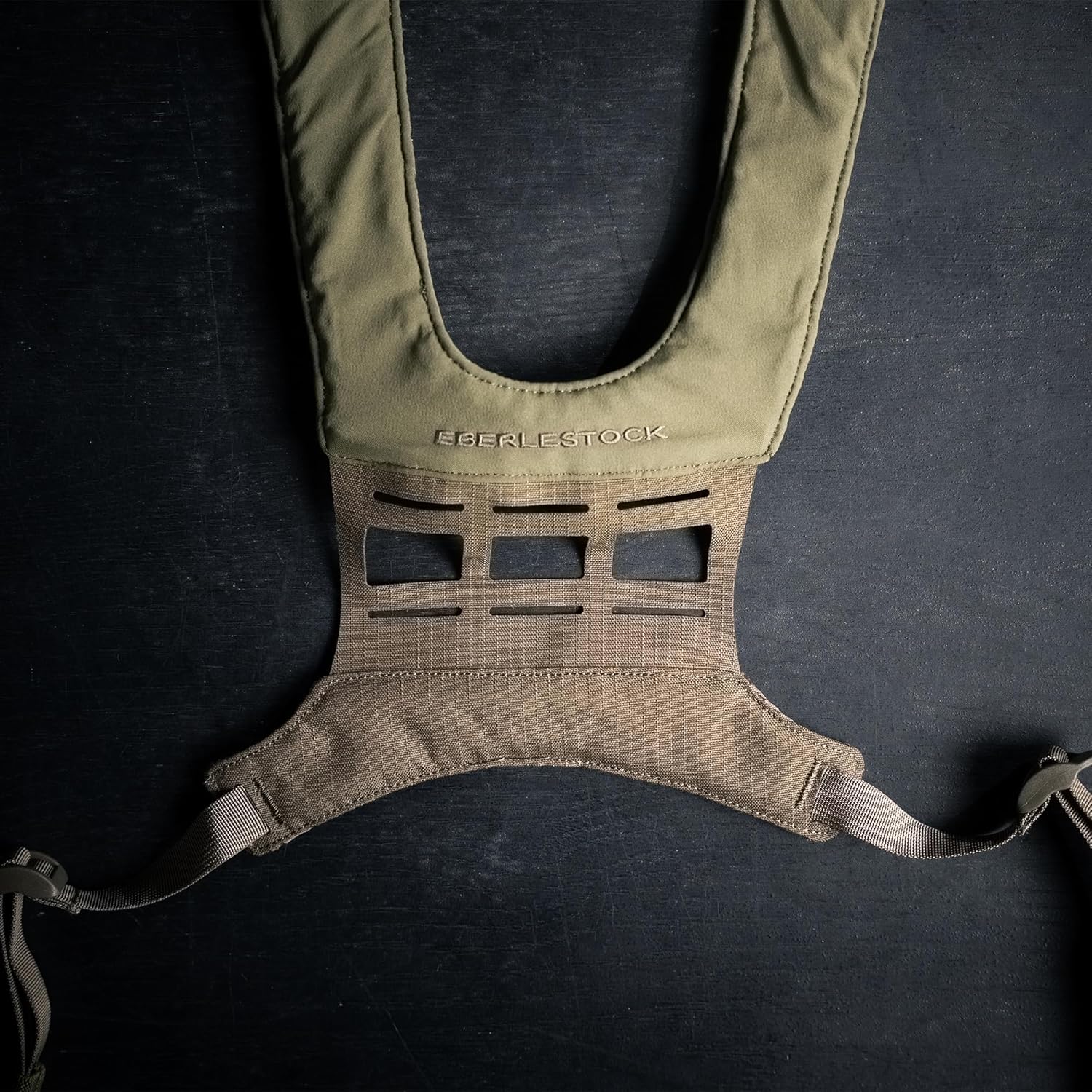 Eberlestock Force Chest Pack – Modular Tactical Chest Rig with MOLLE Webbing, 500D Ripstop Nylon, Air-Mesh Harness – Hunting, Range, Military & Outdoor Gear – Multicam