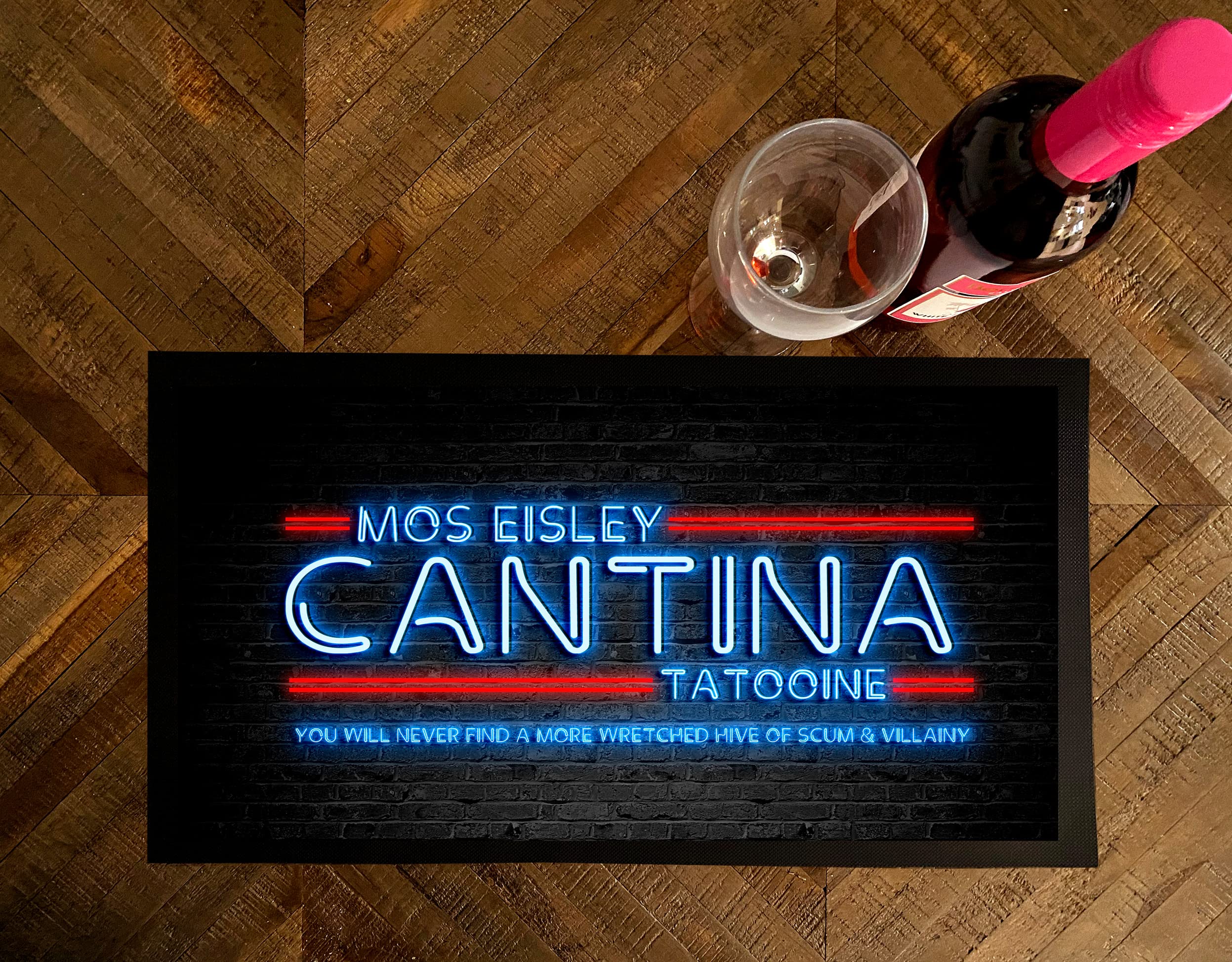 MOS Eisley Cantina Bar Runner mat V2 - home bar accessories