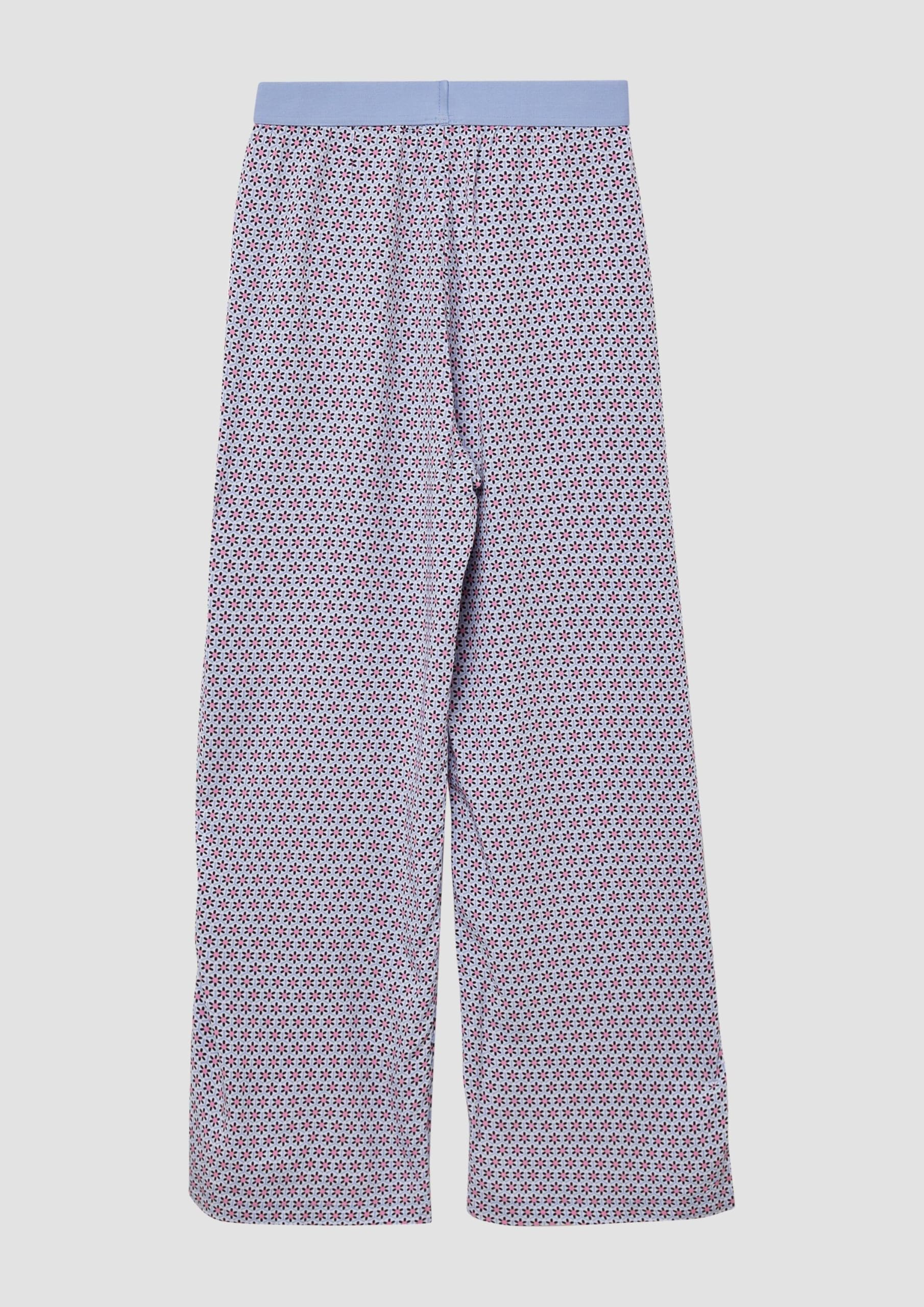 s.Oliver Wide-Leg-Hose aus Viskose im Loose Fit