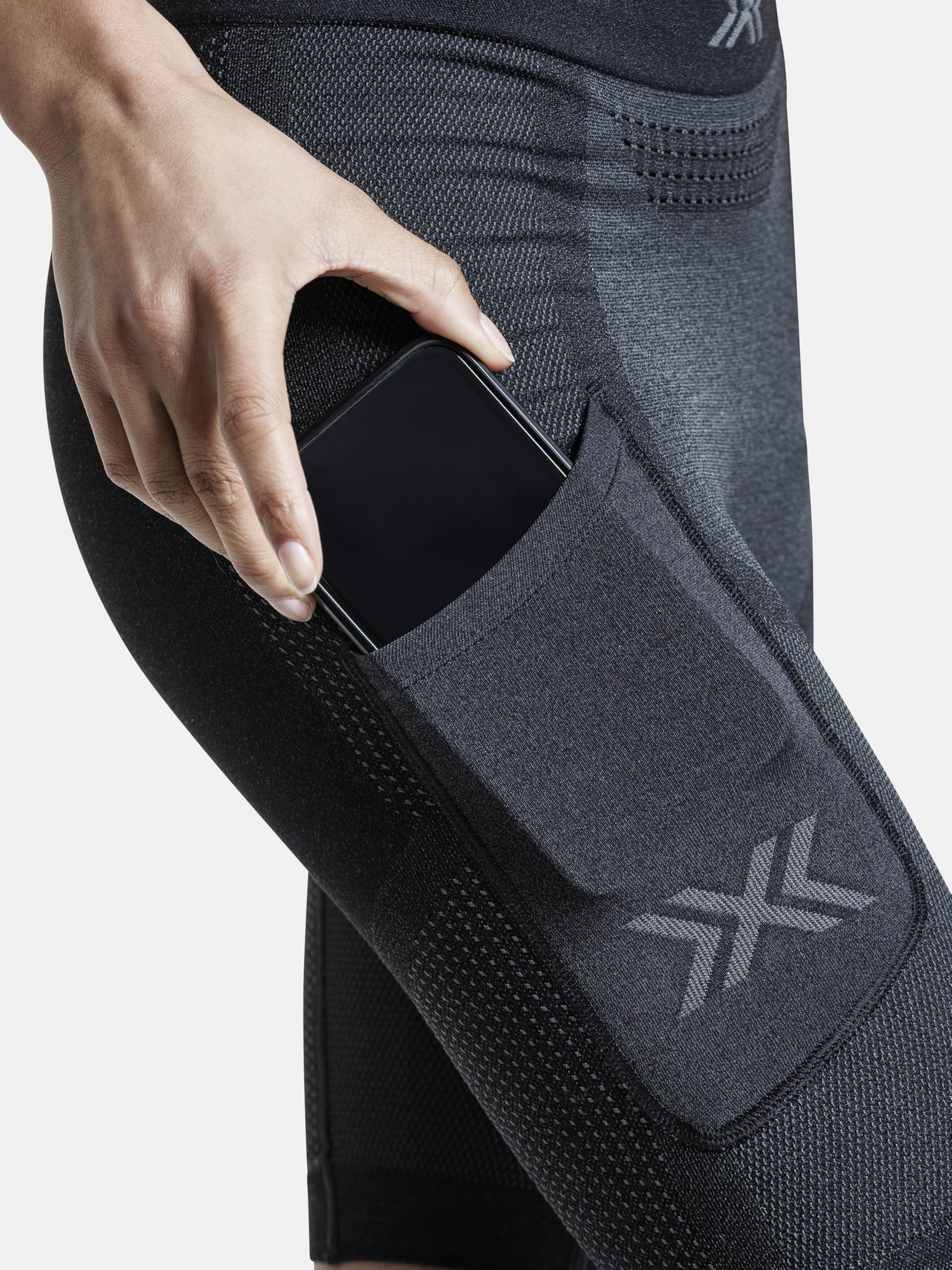 X-Bionic Xceed Run Short Tights Donna - Pantaloncini da Corsa ad Alte Prestazioni con Tecnologia HygroDiffuser & VectorSphere - Regolazione Termica e Anti Sudore per Comfort Ottimale